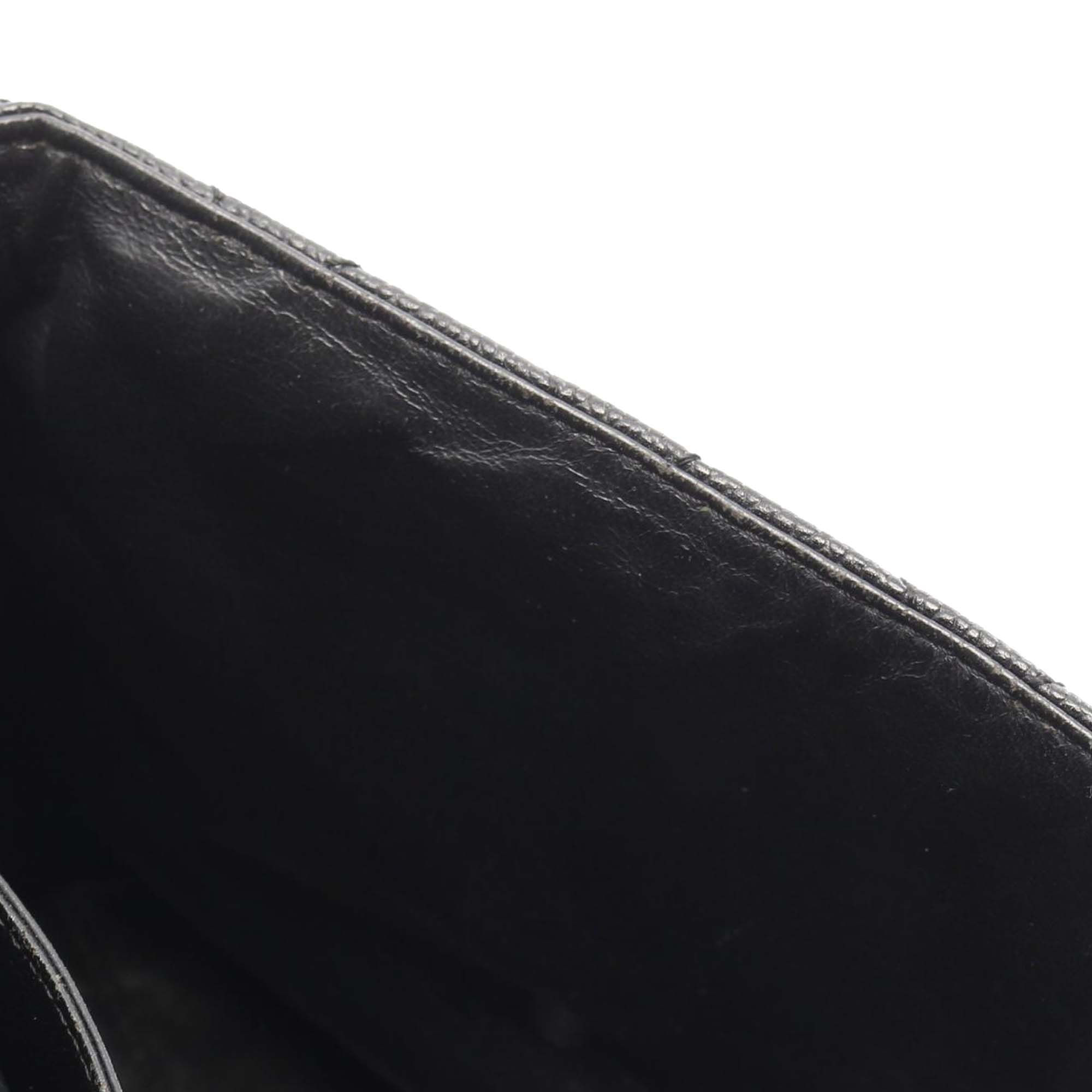 Chanel CC Quilted Caviar Kelly Top Handle Bag - image 10