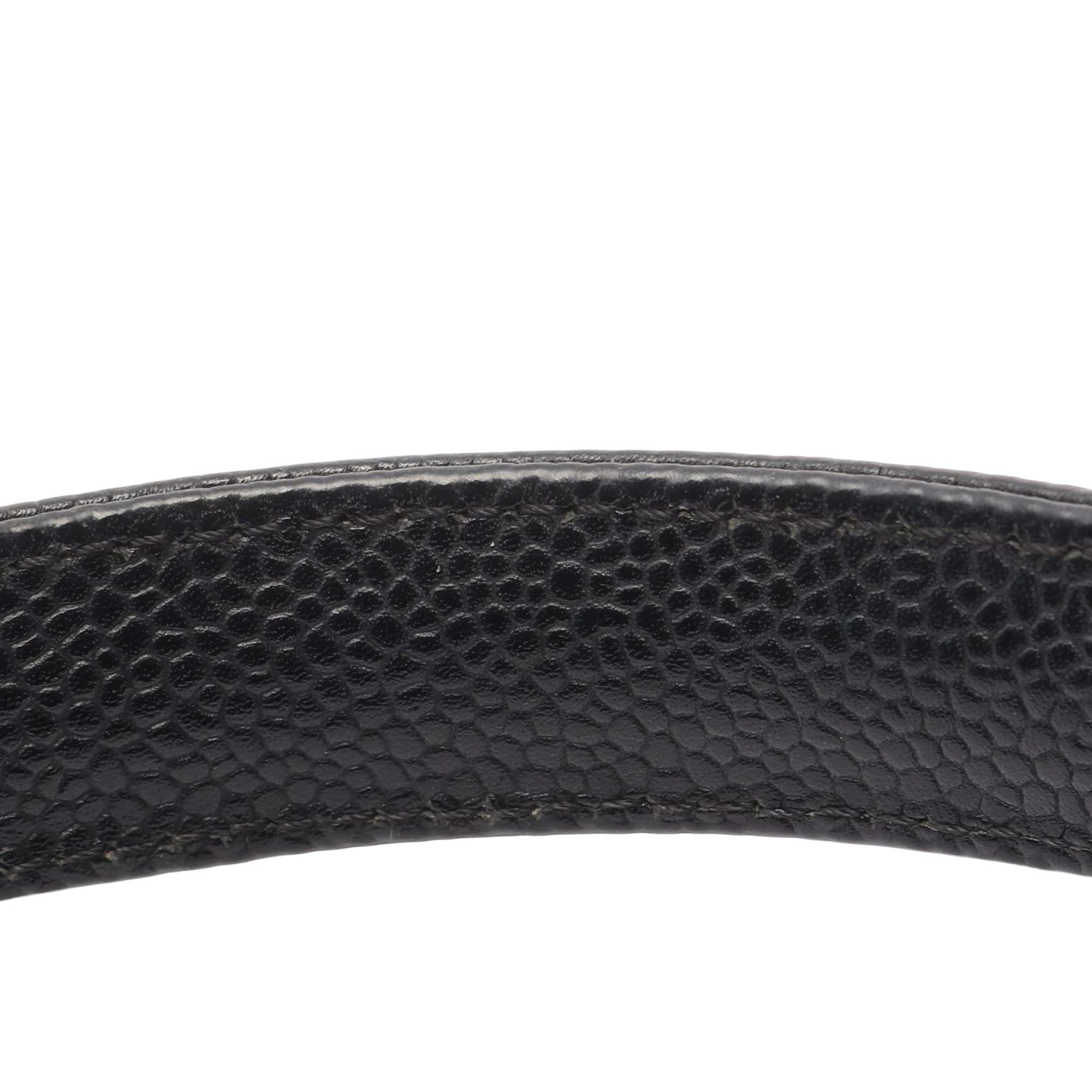 Chanel CC Quilted Caviar Kelly Top Handle Bag - image 13