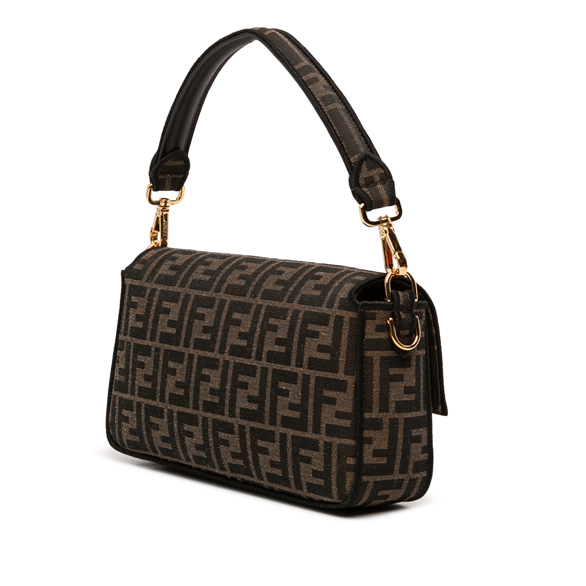 Fendi Medium Zucca Canvas Baguette Satchel - image 2