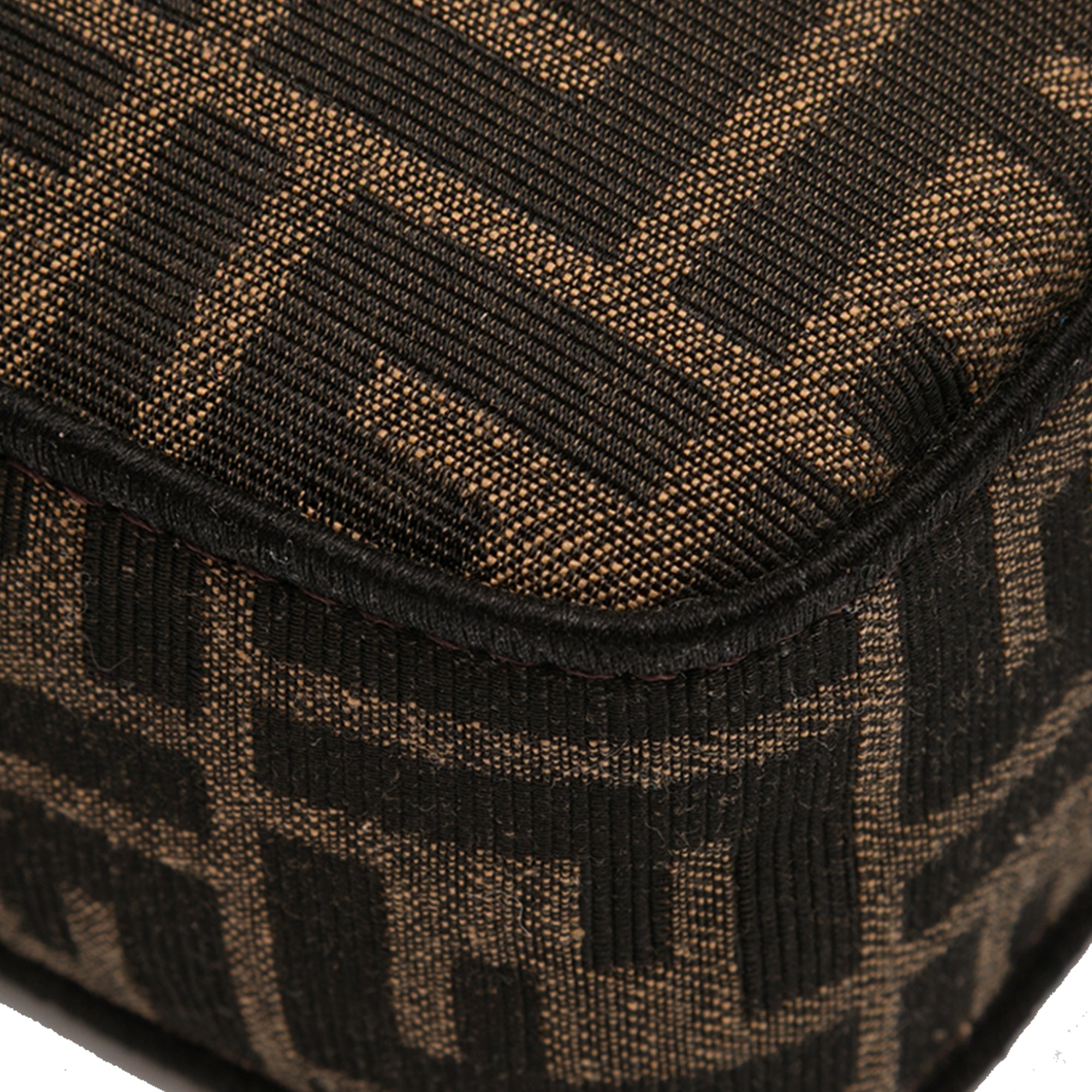 Fendi Medium Zucca Canvas Baguette Satchel - image 9