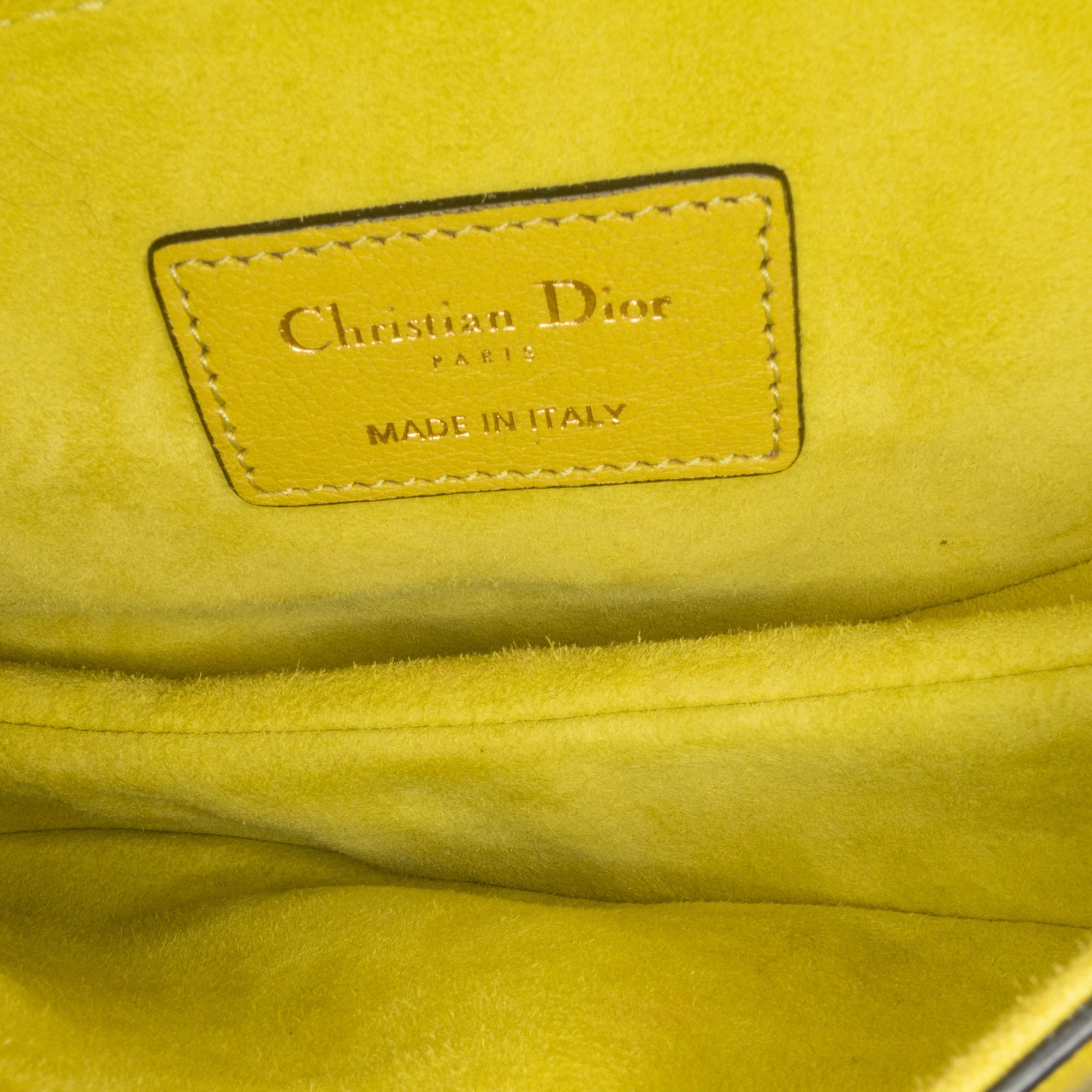 Dior Mini Calfskin Saddle Bag - image 4