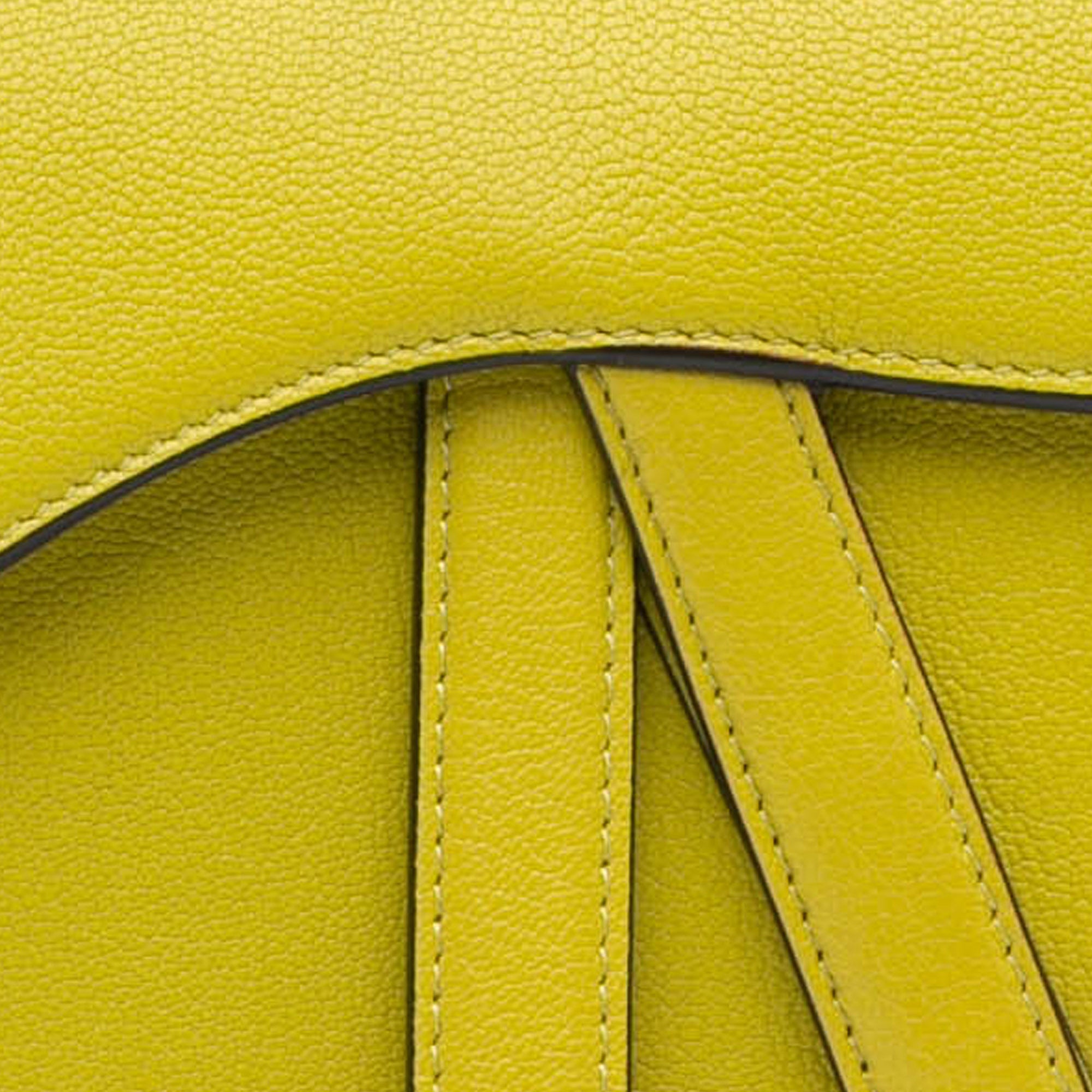 Dior Mini Calfskin Saddle Bag - image 6