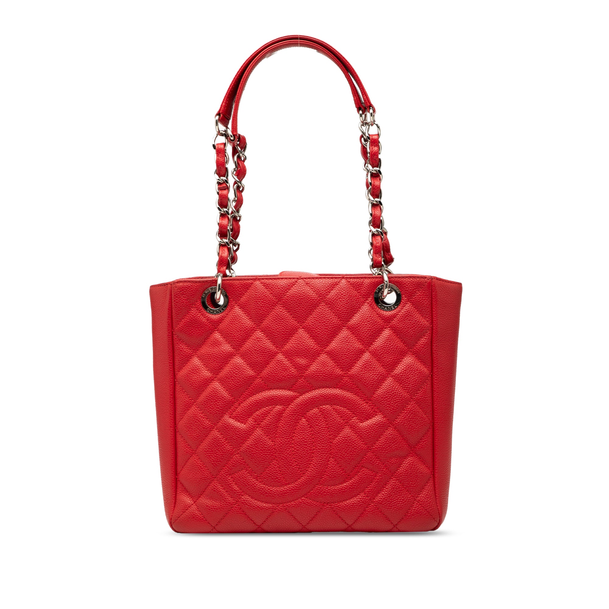 Chanel Caviar Petite Shopping Tote - image 1