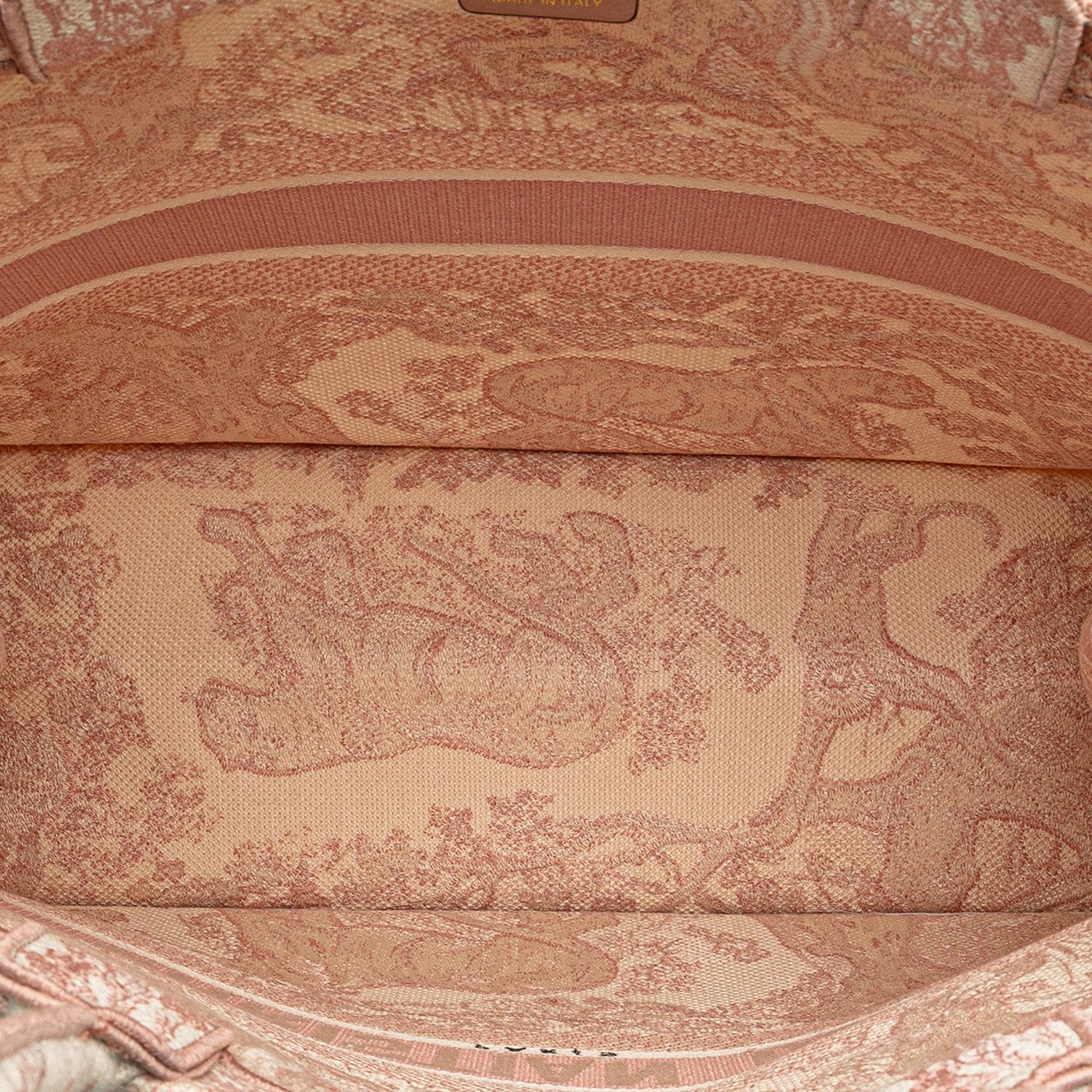 Dior Large Canvas Embroidered Dioriviera Toile De Jouy Book Tote - image 4