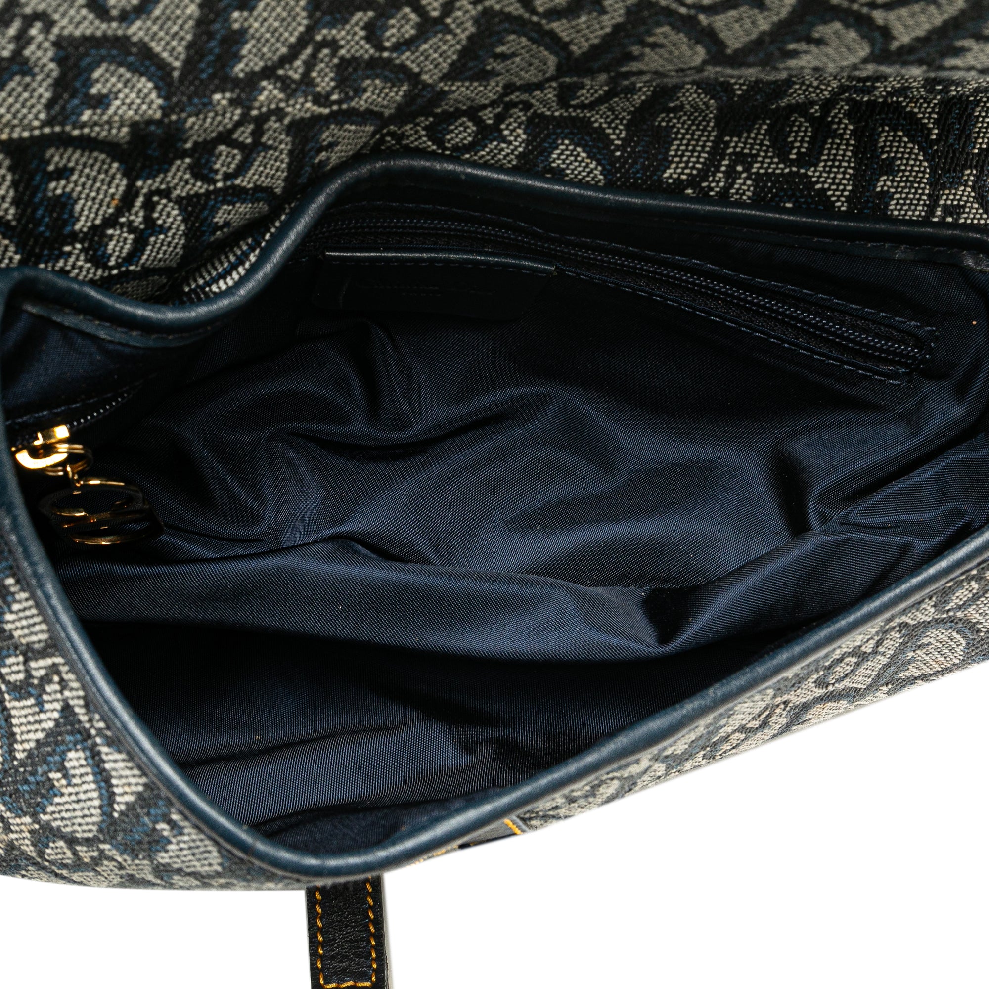 Dior Diorissimo Canvas Saddle Bag - image 4