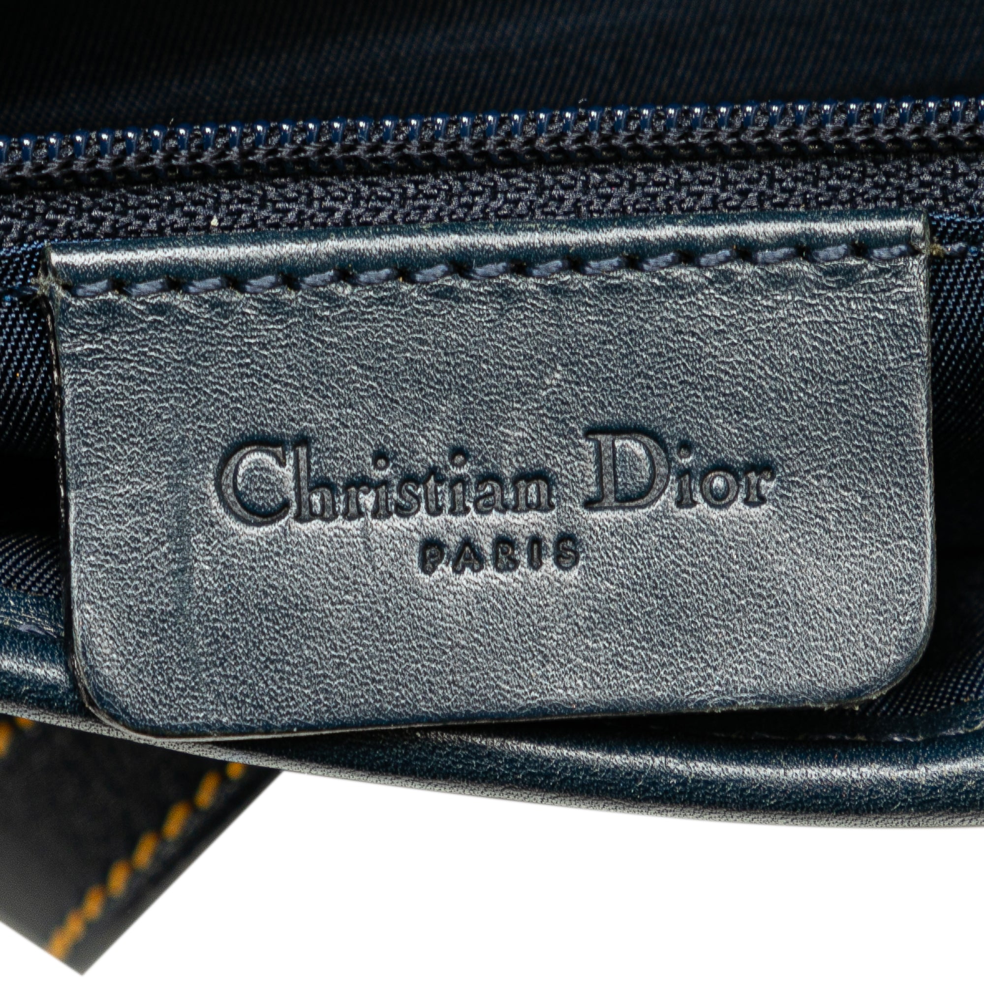 Dior Diorissimo Canvas Saddle Bag - image 5