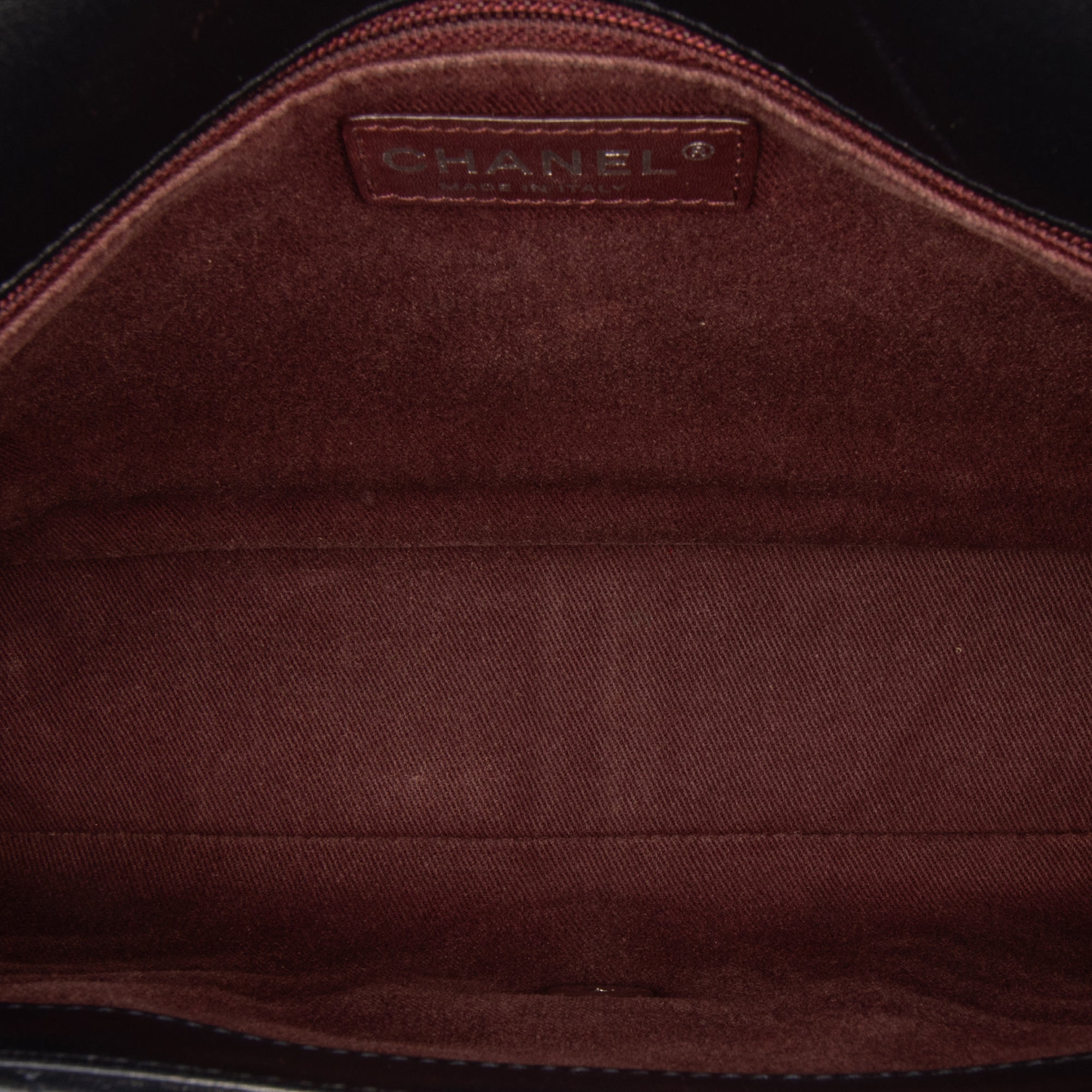 Chanel Jumbo Classic Chevron Lambskin Double Stitch Single Flap - image 4
