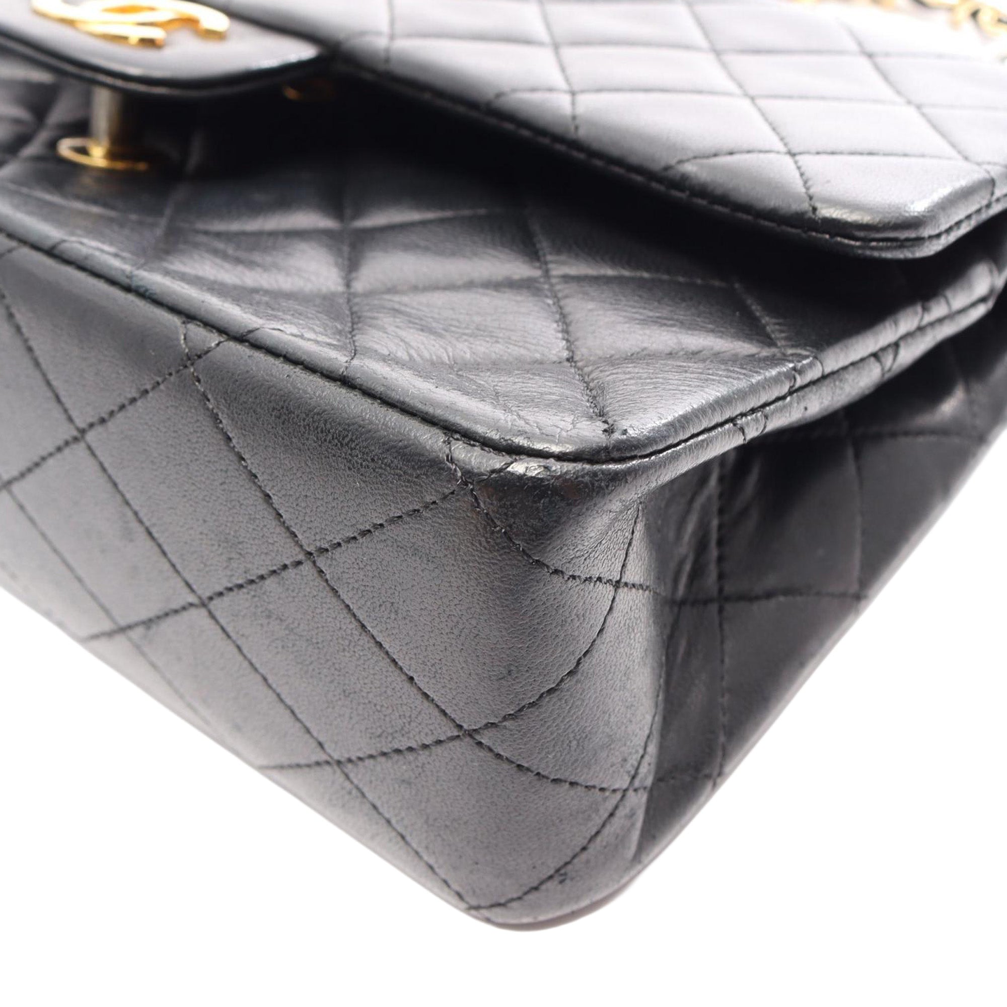 Chanel Medium Classic Lambskin Double Flap - image 12
