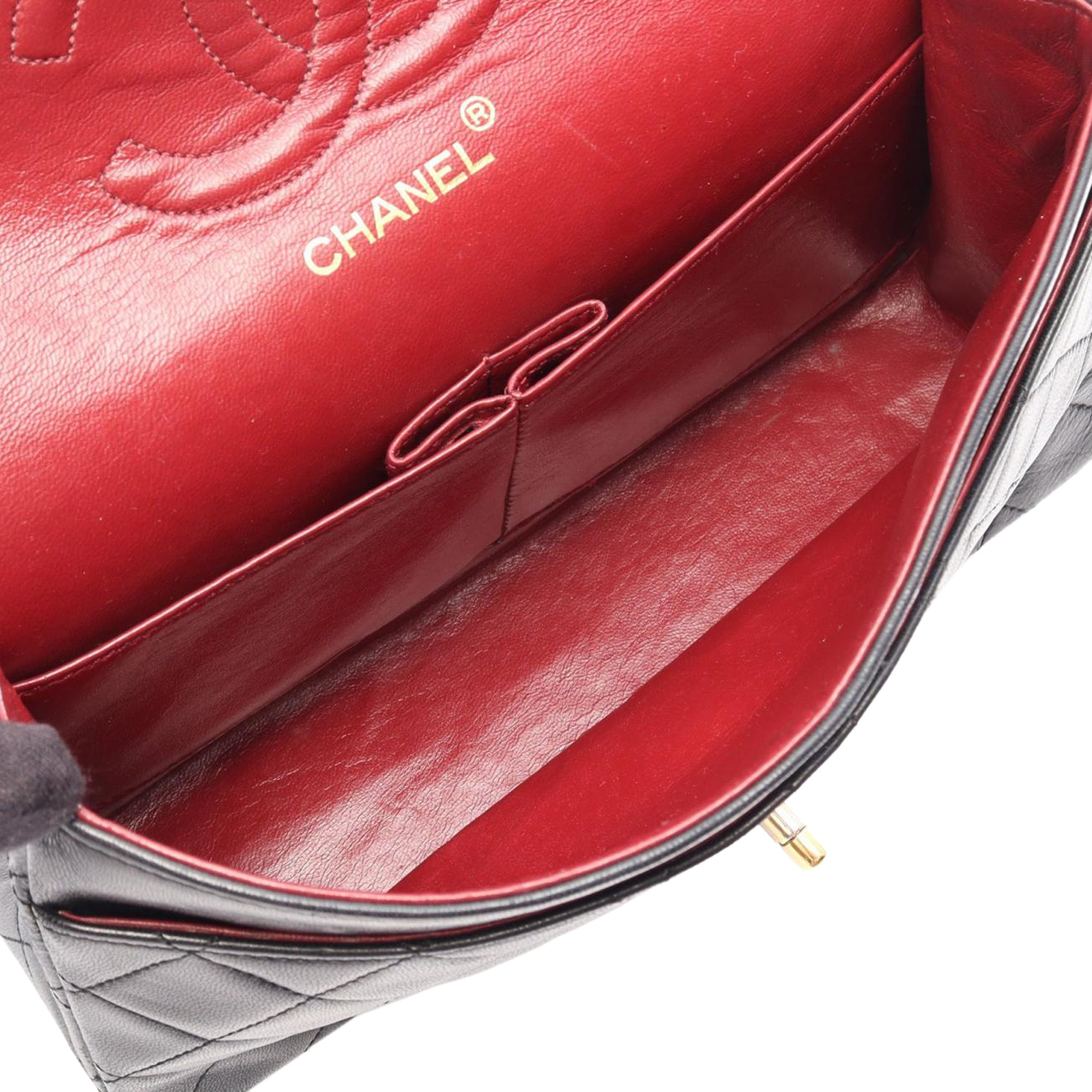 Chanel Medium Classic Lambskin Double Flap - image 3
