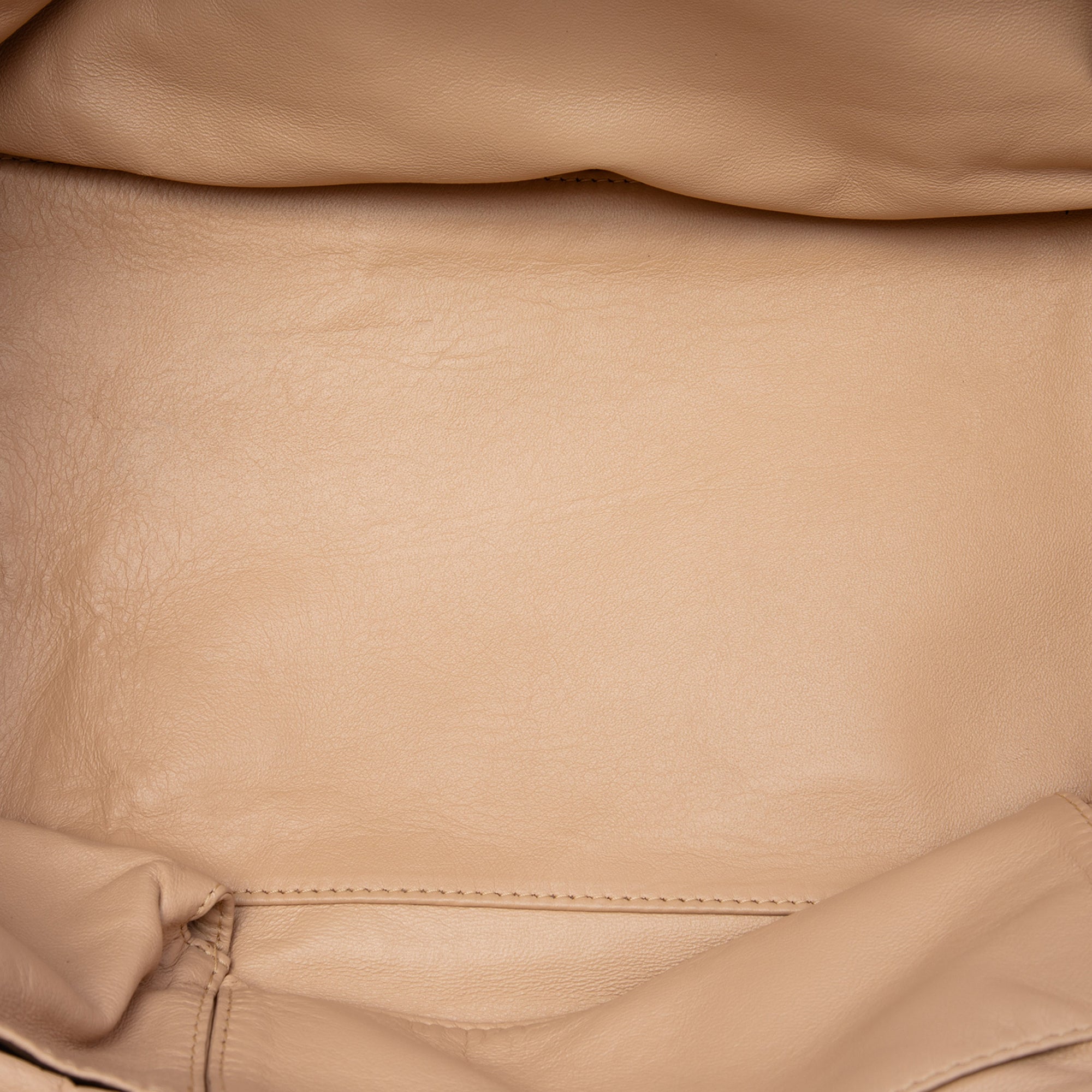 Chanel Metallic Deerskin CC Luxe Ligne Bowler Bag - image 4
