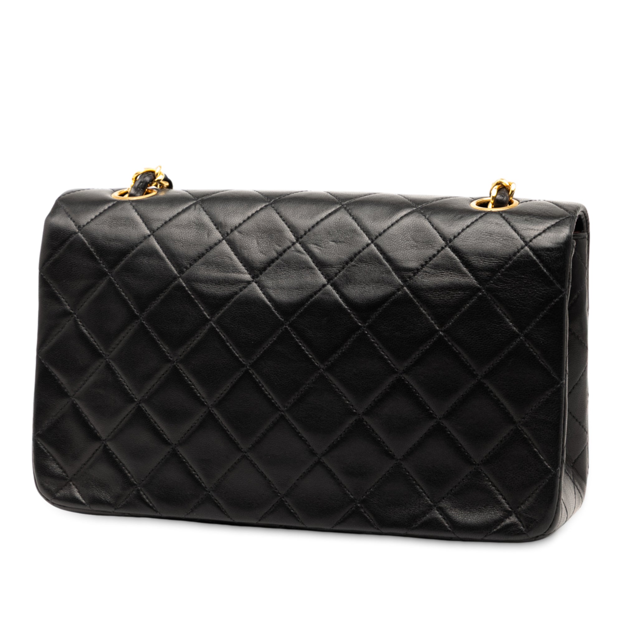 Chanel Medium CC Quilted Lambskin Full Flap - image 2