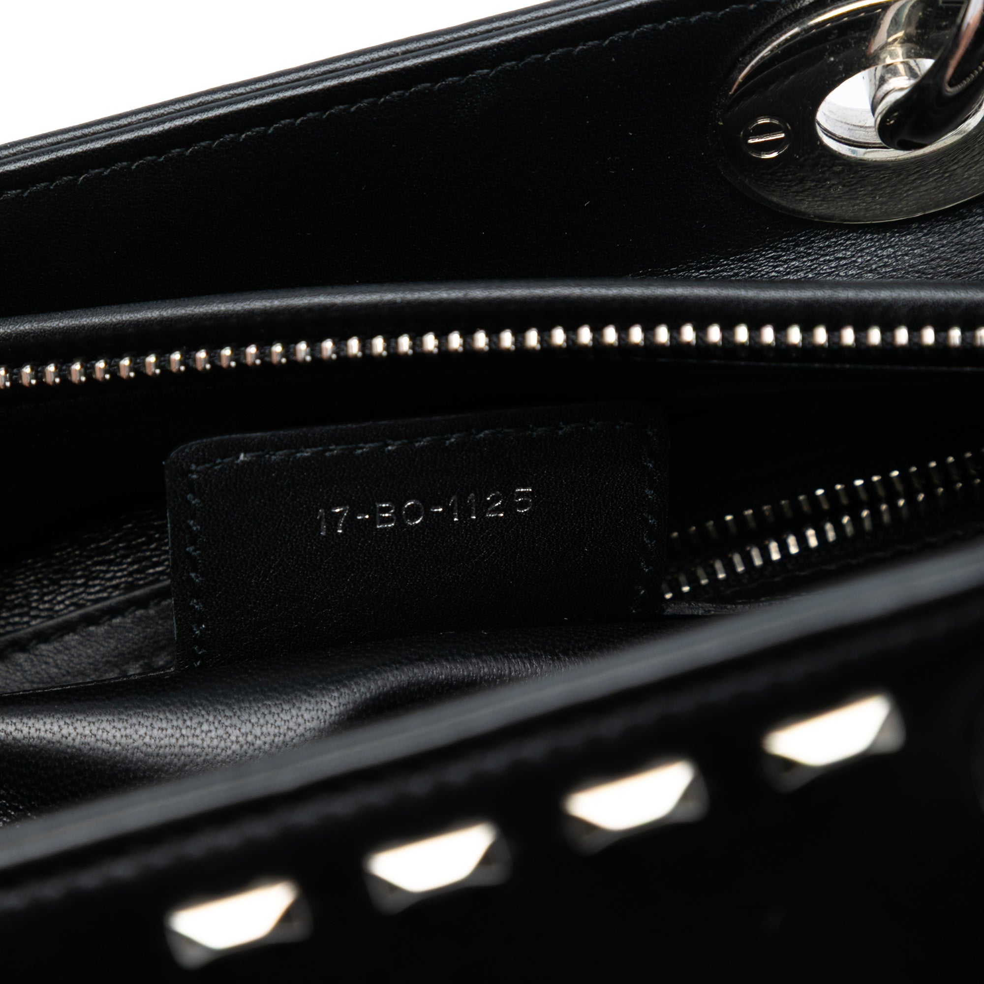 Dior Medium Lambskin Studded Crystal Pearl Lady Dior - image 6