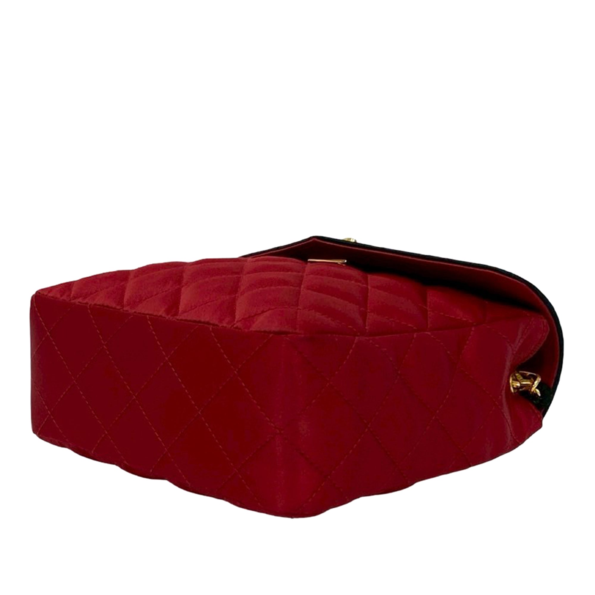 Chanel CC Bicolor Quilted Satin Crossbody - image 4