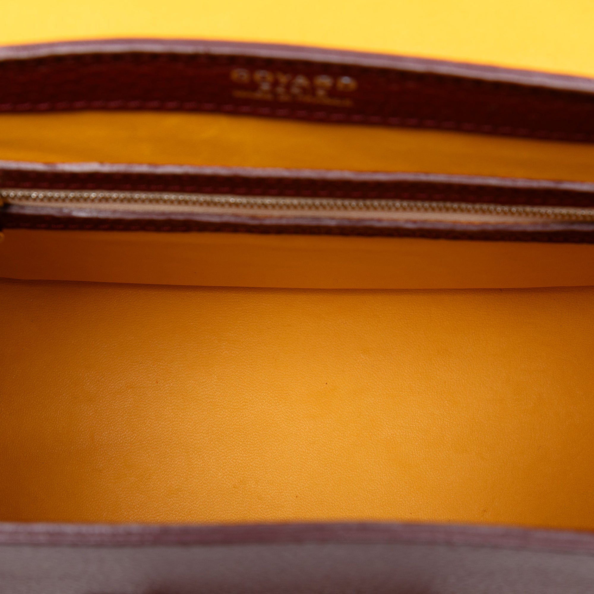Goyard Leather Saigon Structured PM - image 4