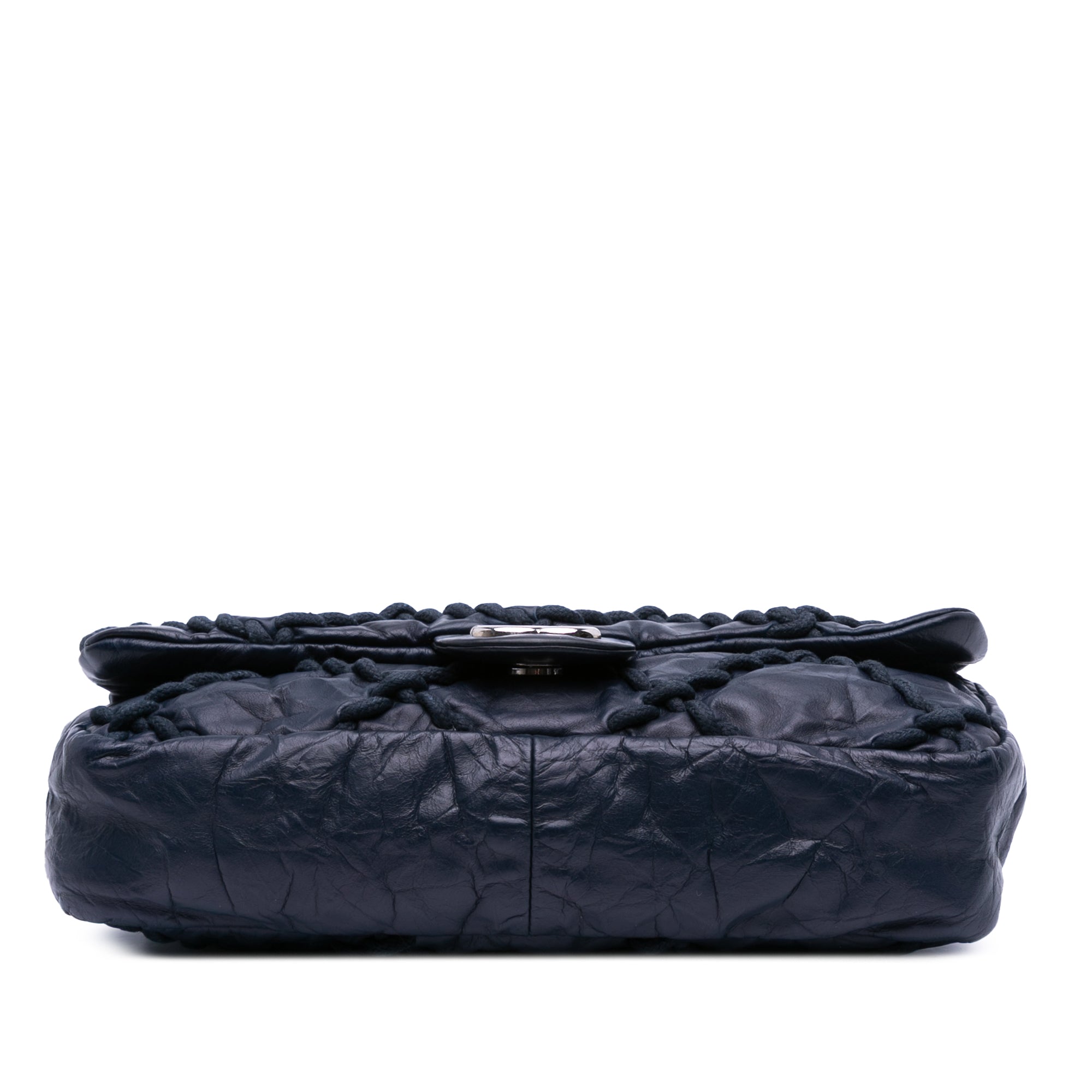Chanel Medium Quilted Crinkled Calfskin Ultra Stitch Flap - image 3