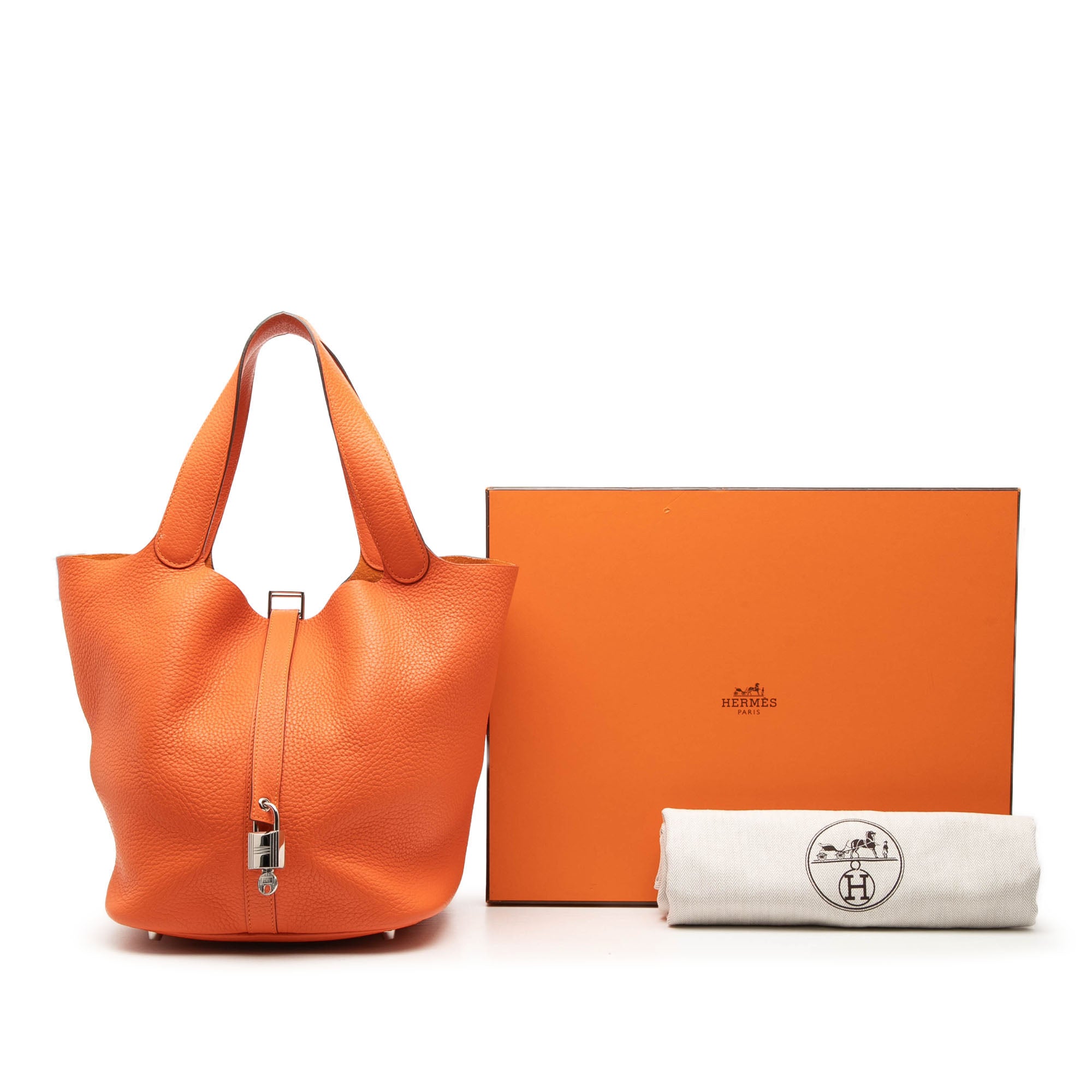 Hermès Clemence Picotin Lock 26 - image 8