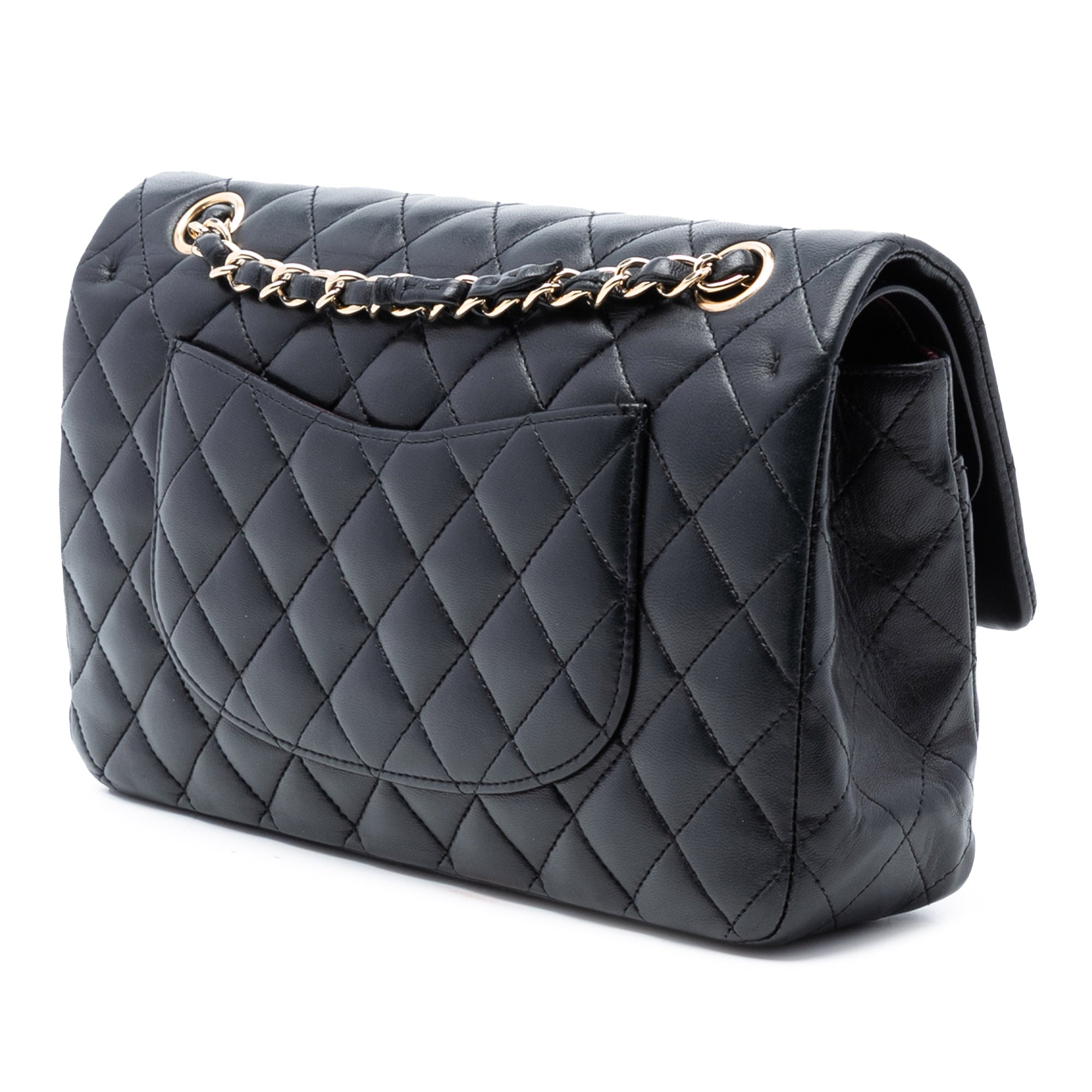 Chanel Medium Classic Lambskin Double Flap - image 2