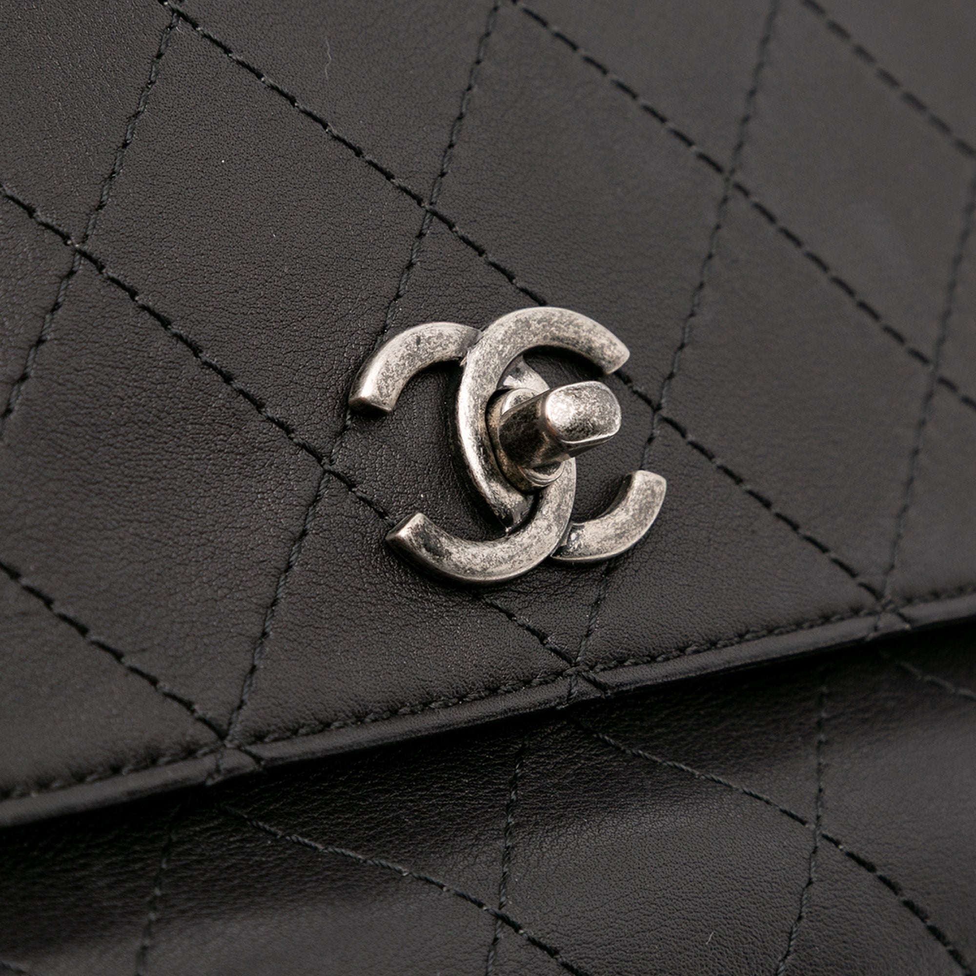 Chanel Stitched Calfskin Urban Luxury Top Handle Bag - image 10