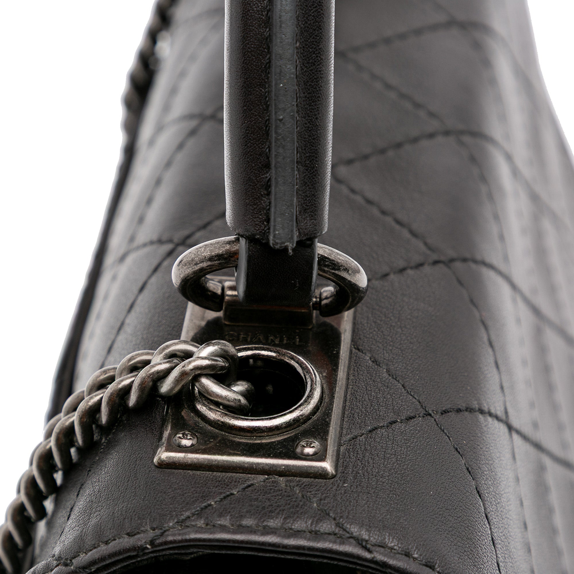 Chanel Stitched Calfskin Urban Luxury Top Handle Bag - image 11