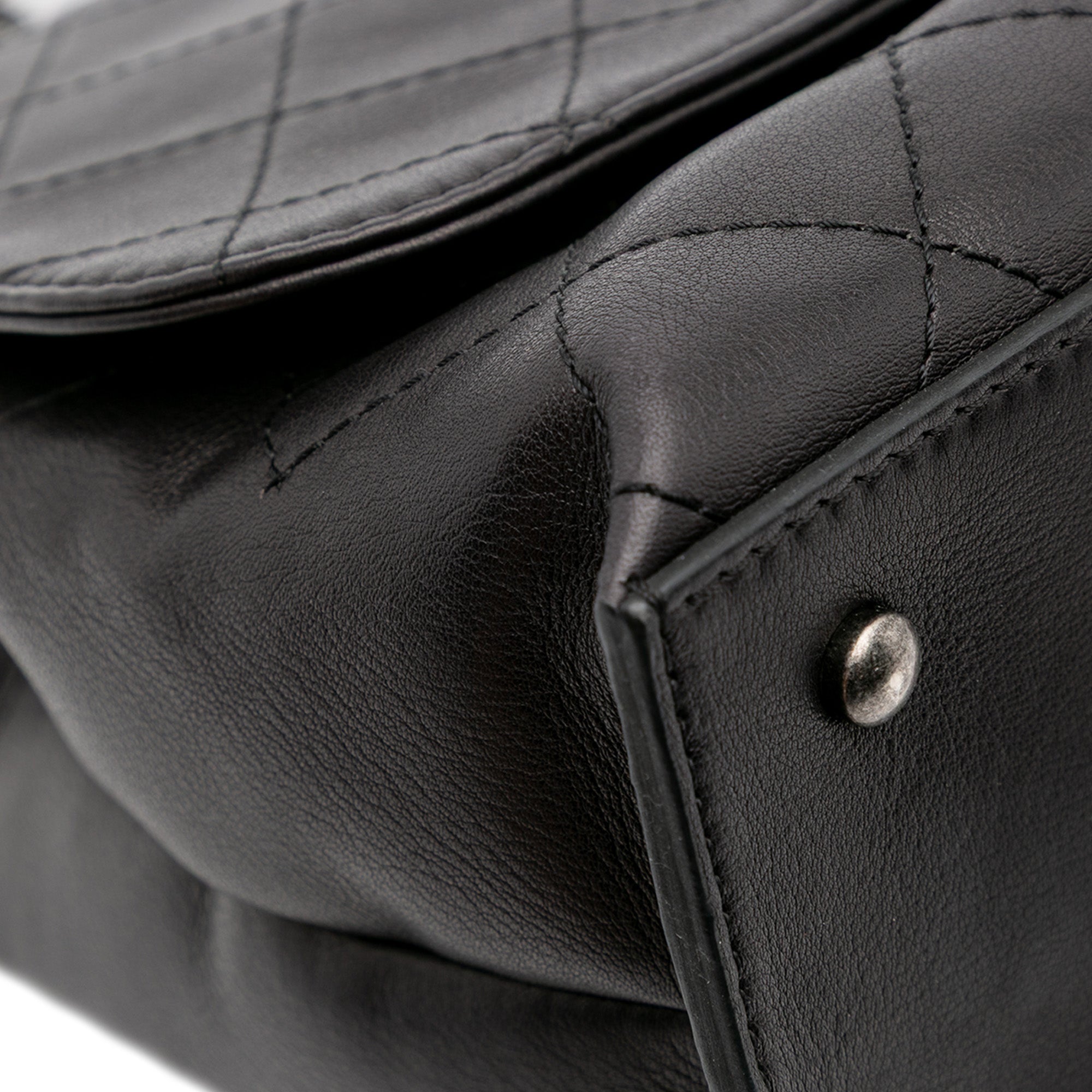 Chanel Stitched Calfskin Urban Luxury Top Handle Bag - image 9