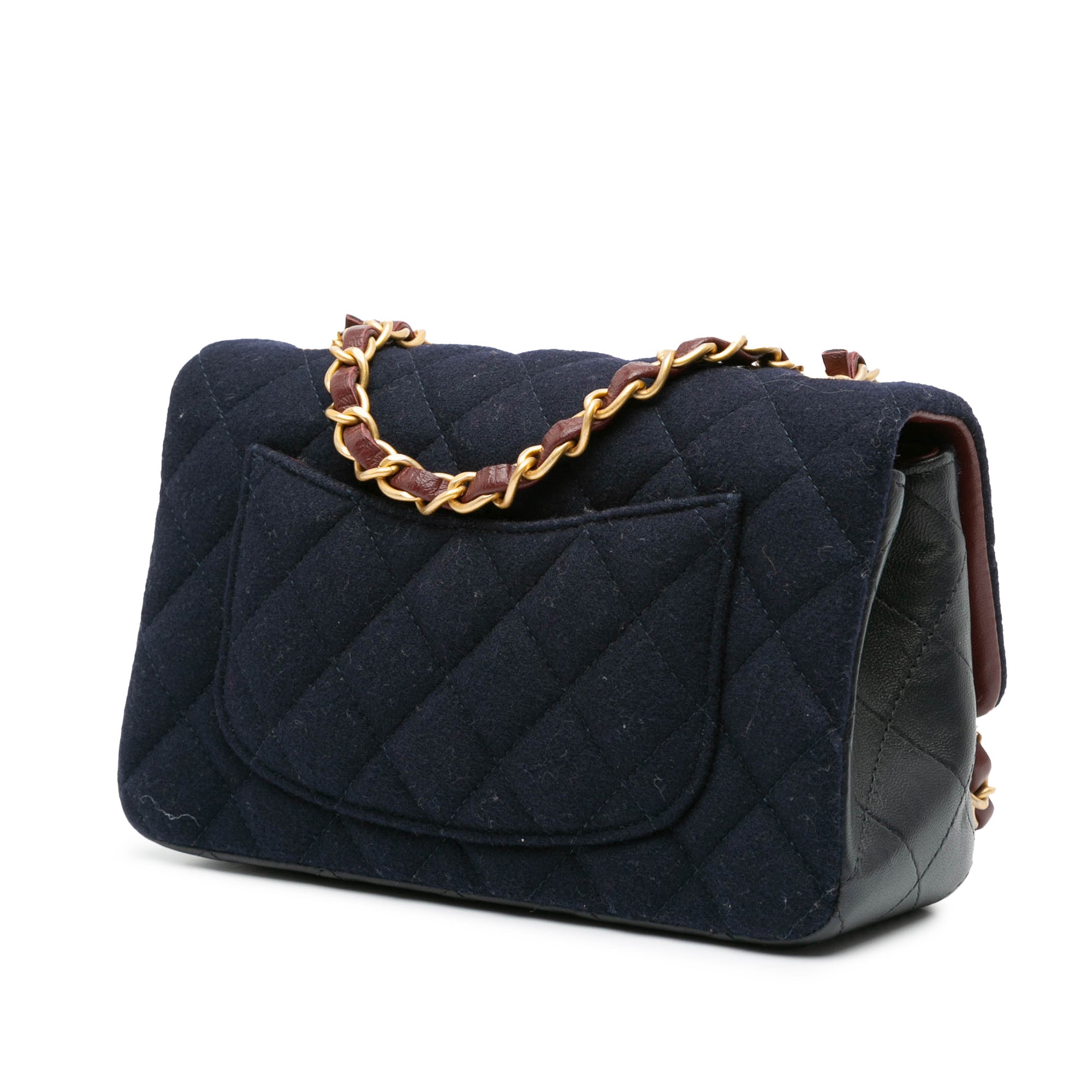 Chanel Paris Hamburg Mini Rectangular Classic Jersey Coco Sailor Charms Single Flap - image 2