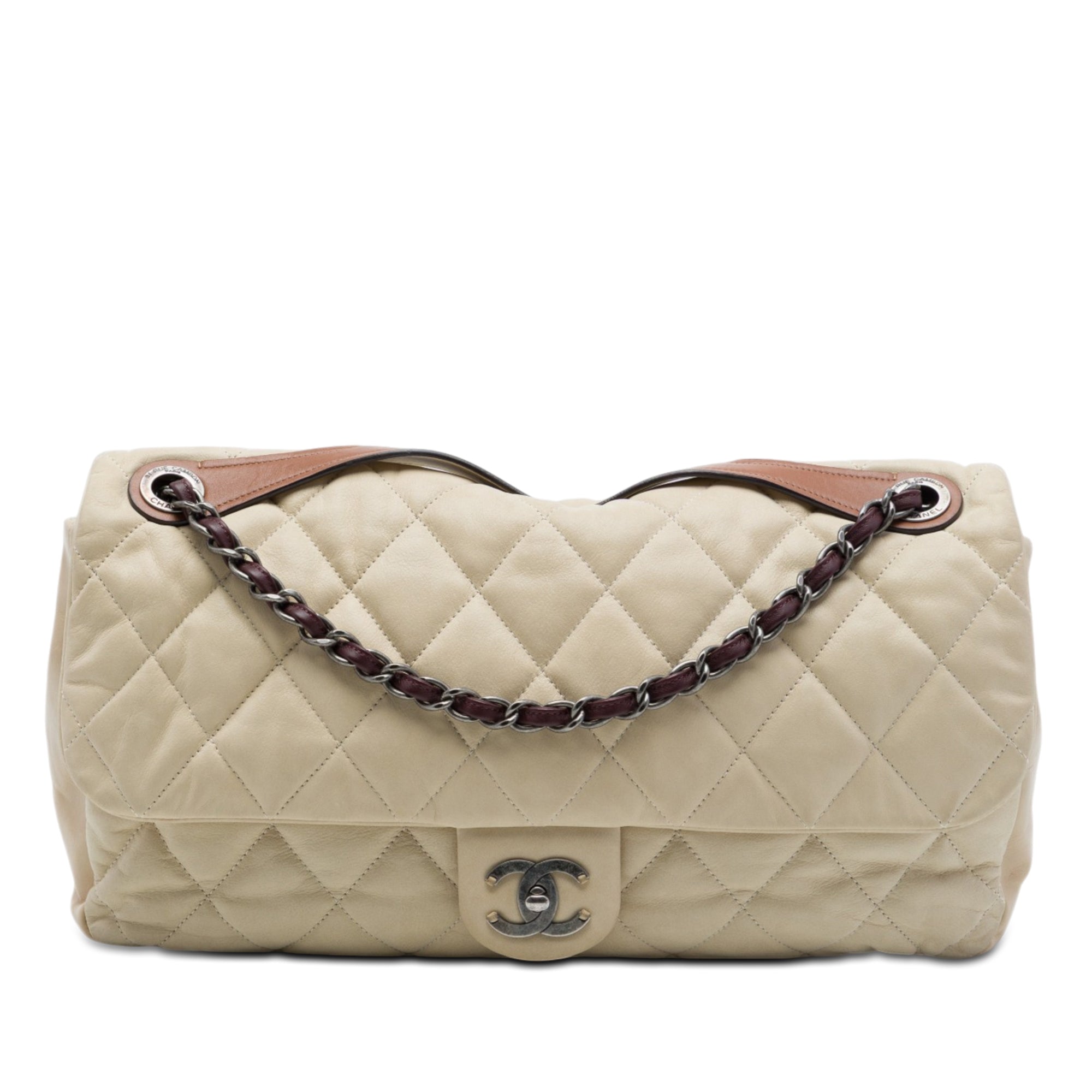 Chanel Jumbo Iridescent Calfskin In The Mix Flap - image 1