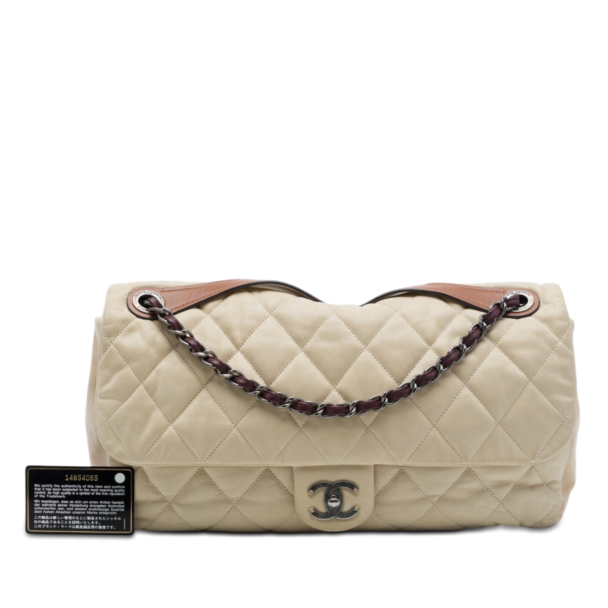 Chanel Jumbo Iridescent Calfskin In The Mix Flap - image 7
