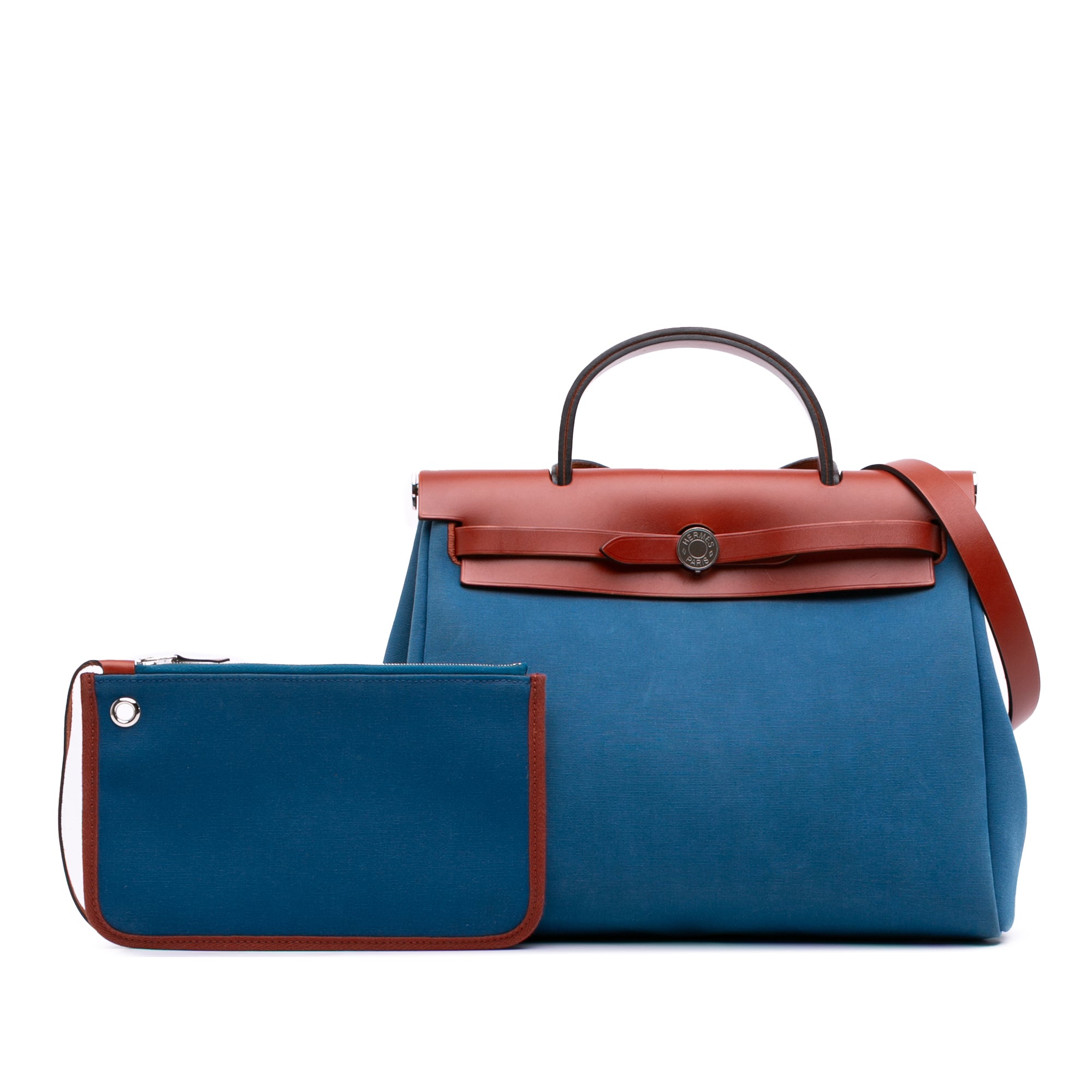 Hermès Toile Herbag Zip 31 - image 12