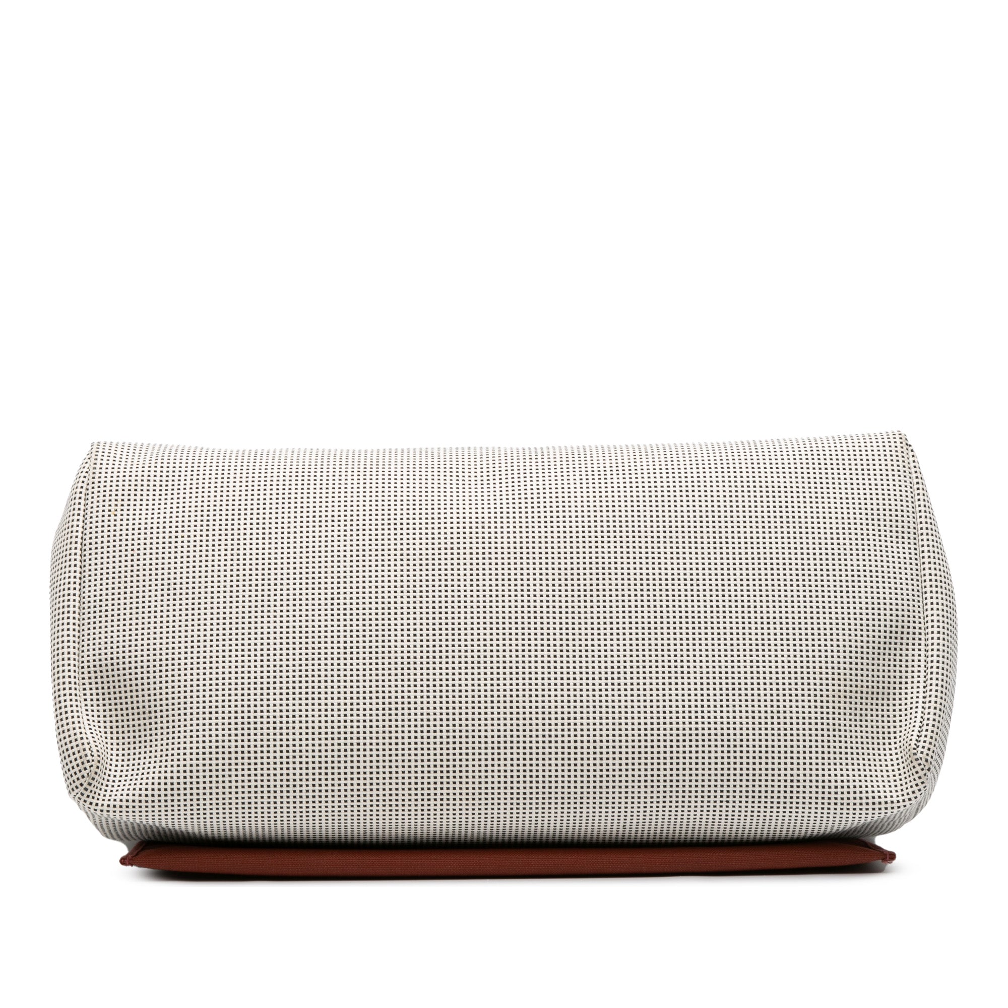 Hermès Toile Quadrille Vache Hunter Herbag Zip Cabine 50 - image 3