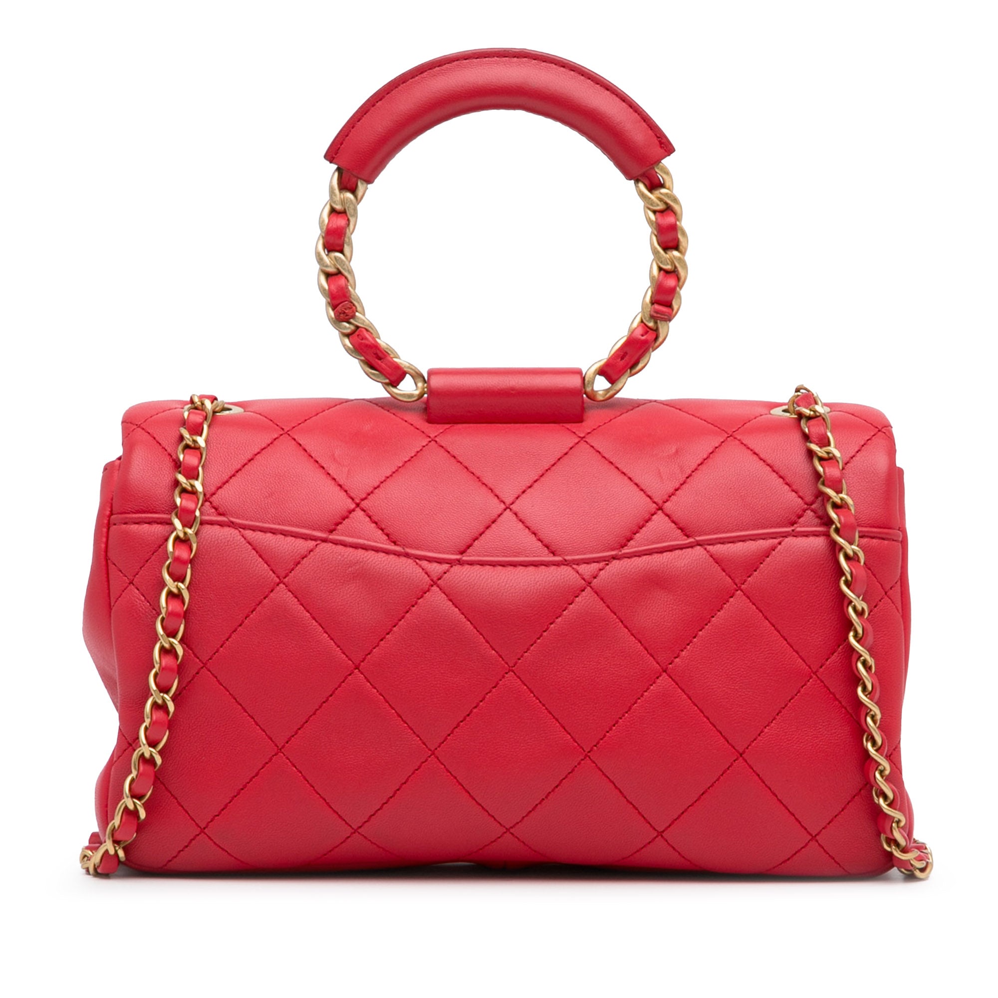 Chanel Medium Lambskin In The Loop Flap - image 4