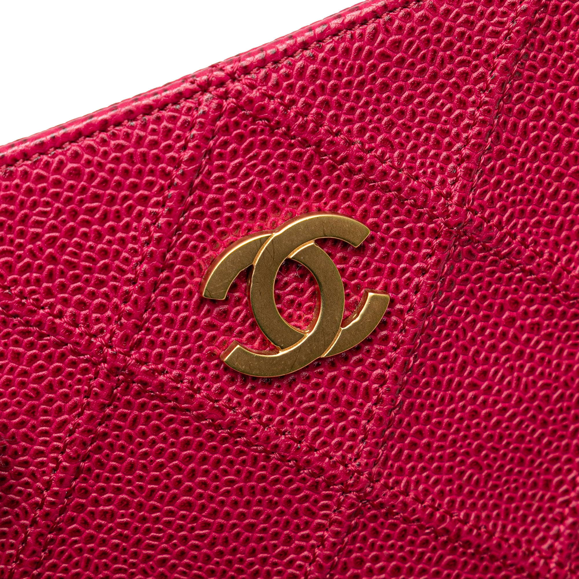 Chanel CC Quilted Caviar Chain Tote - image 8