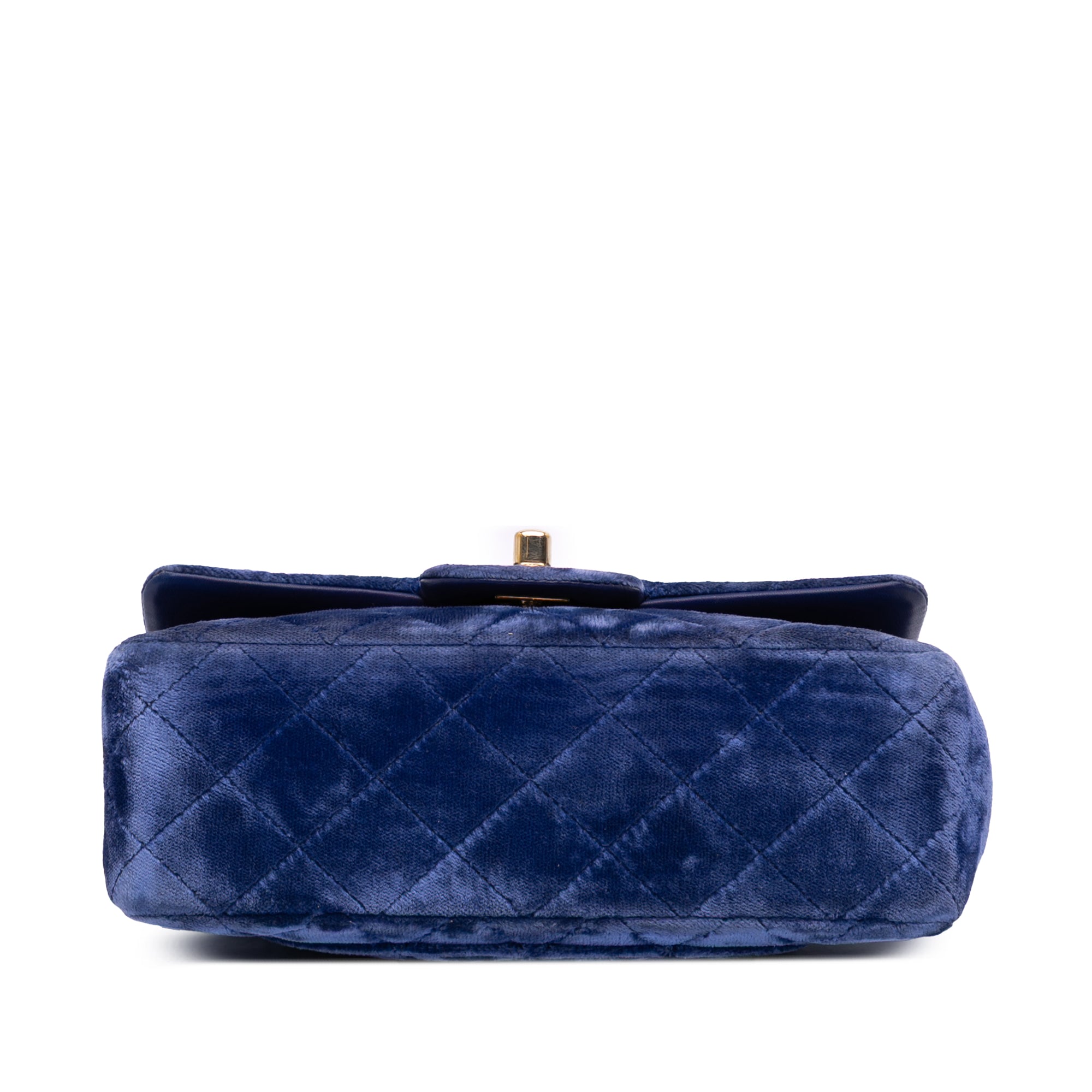 Chanel Mini Rectangular Classic Velvet Single Flap - image 3