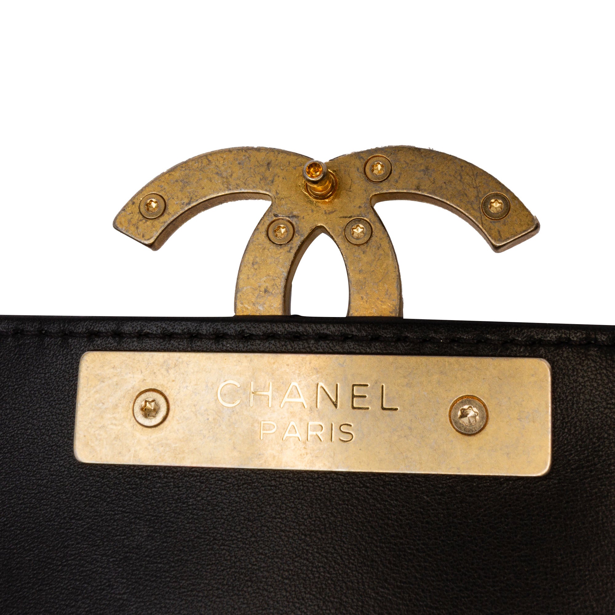 Chanel Small Lambskin CC Chic Double Flap - image 7