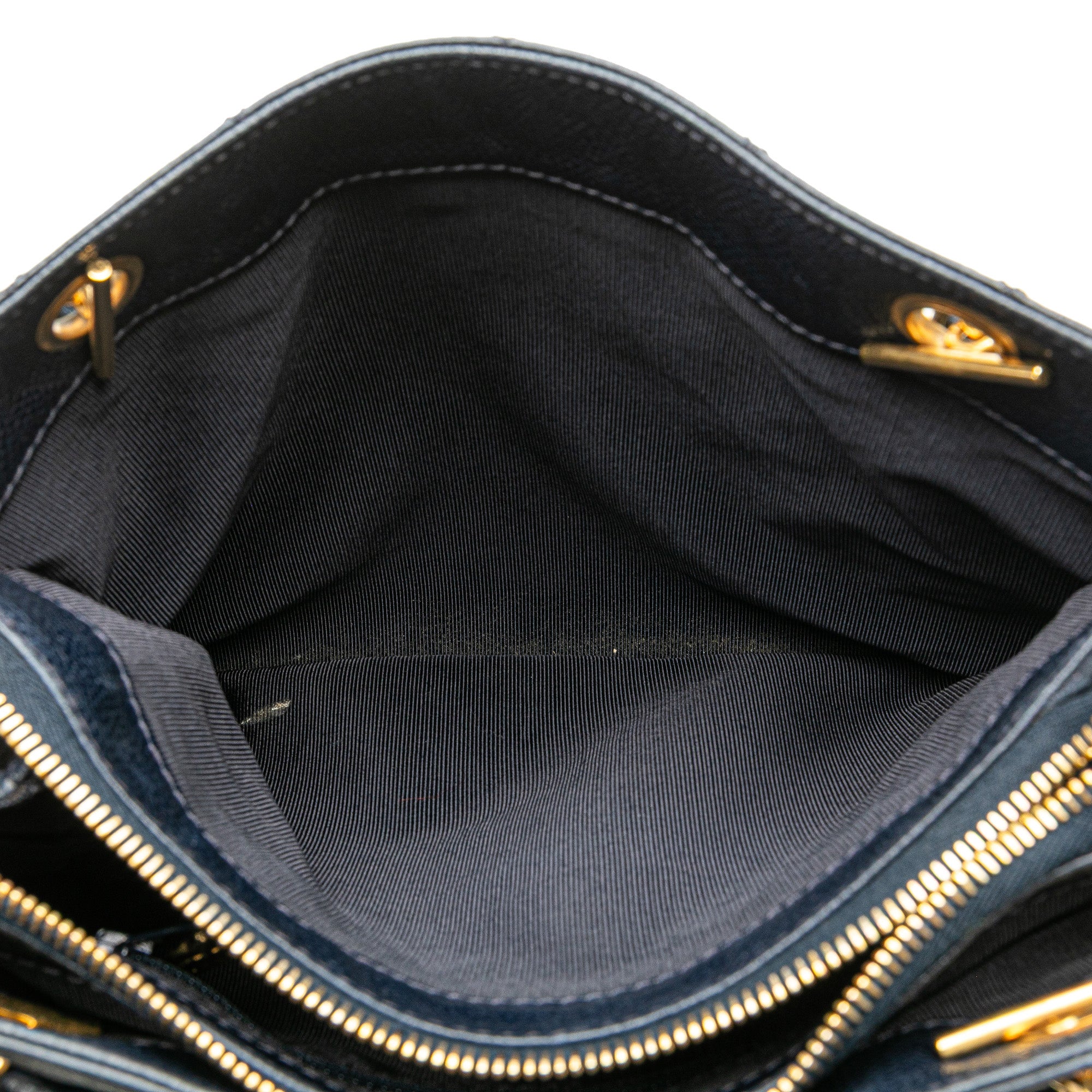 Chanel Quilted Caviar Front Pocket Chain Tote - image 7