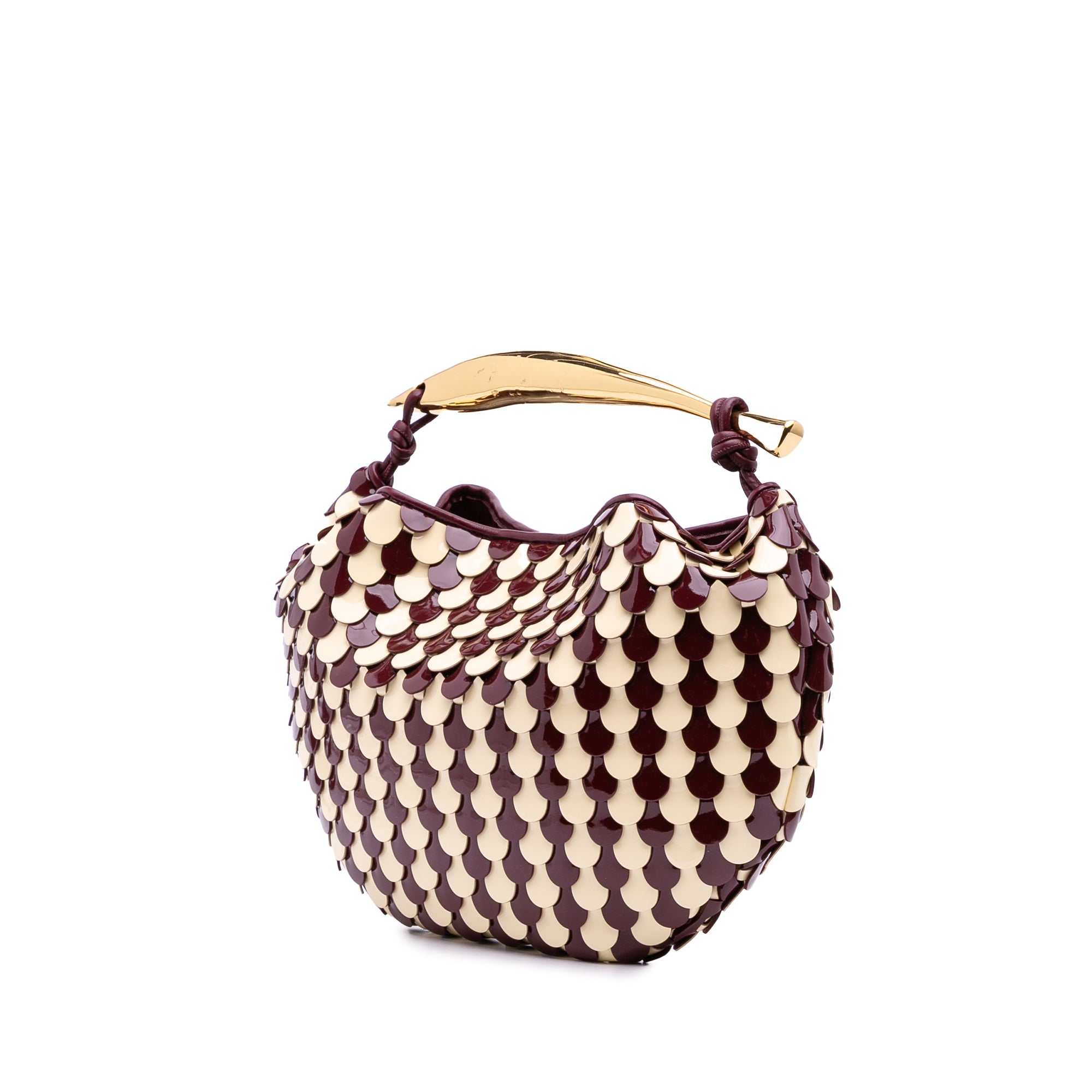 Bottega Veneta Patent Sardine Scale Bag - image 2