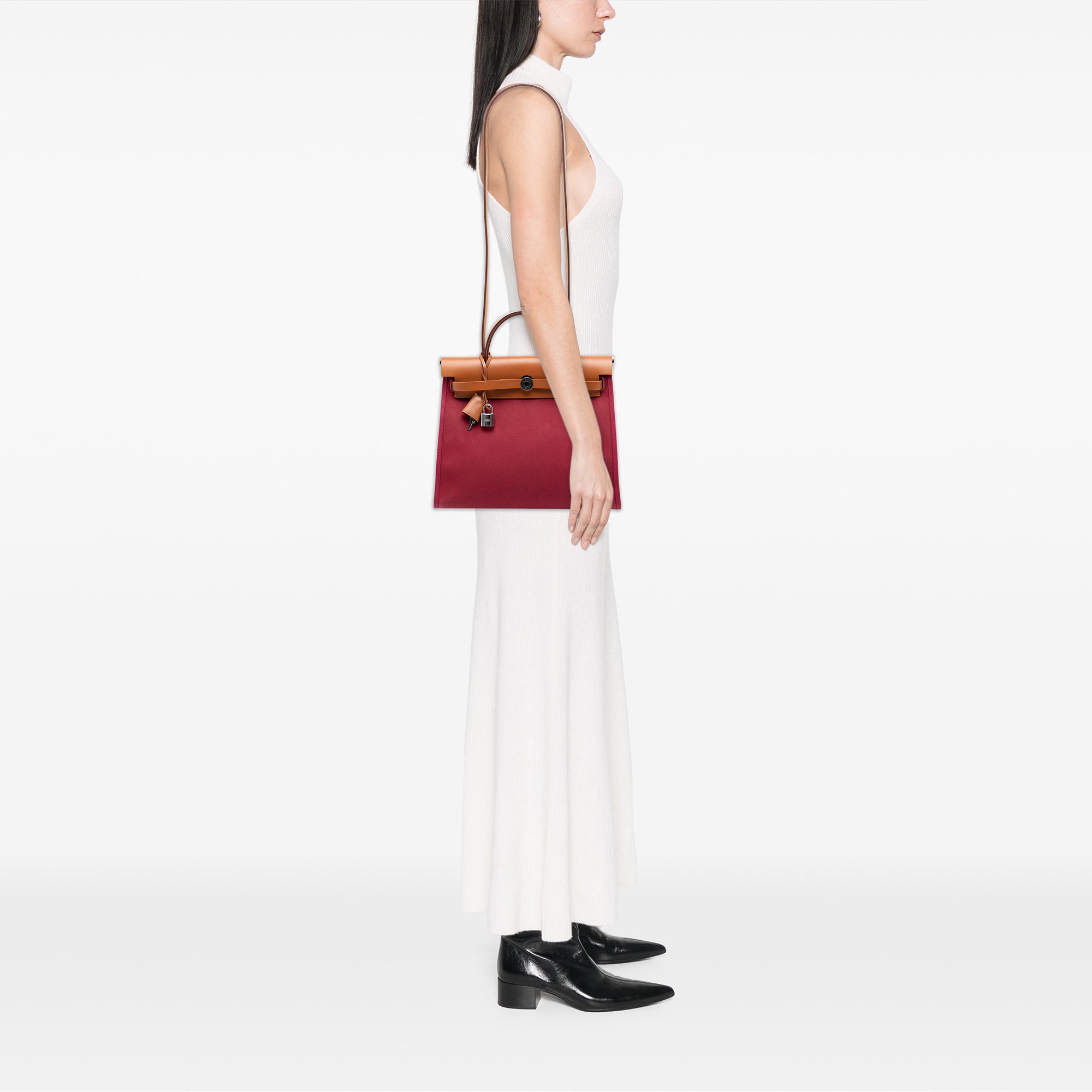 Hermès Toile Herbag Zip 31 - image 7