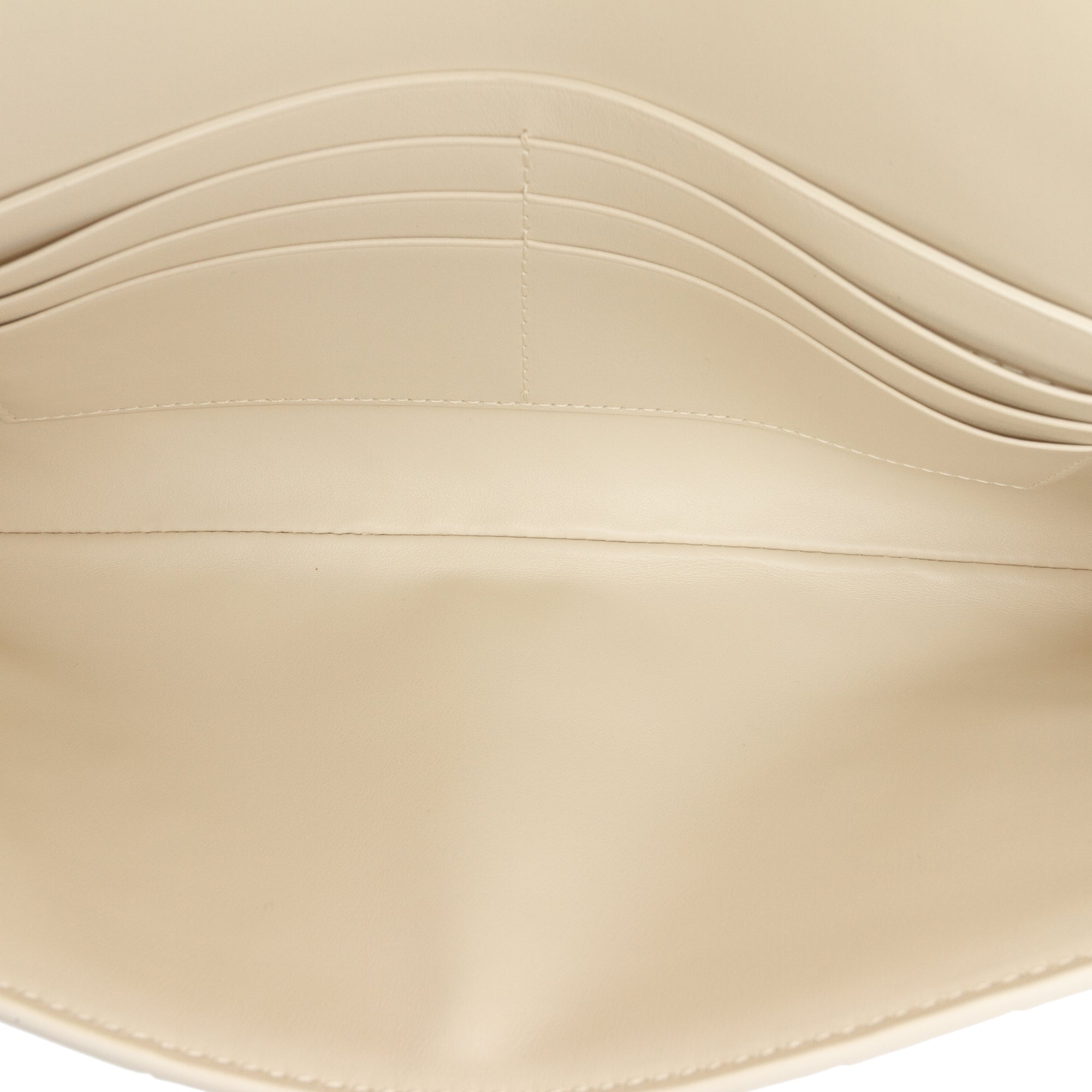 Bottega Veneta Lambskin Intrecciato Andiamo Clutch - image 4