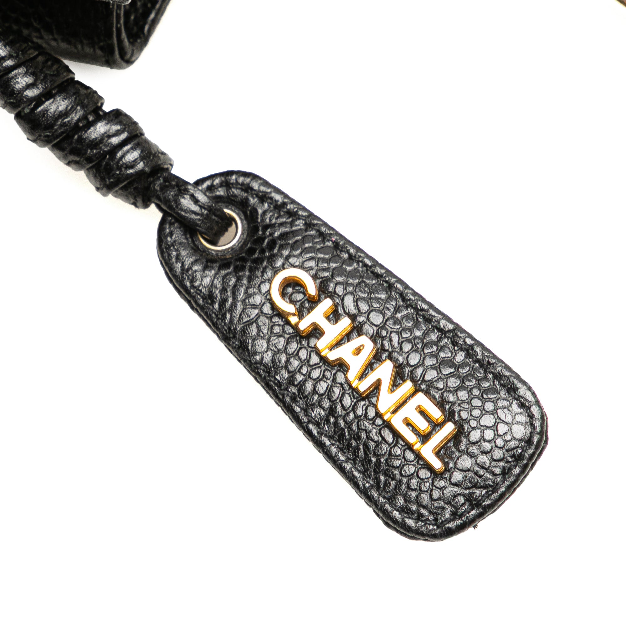 Chanel CC Caviar Shoulder Bag - image 10
