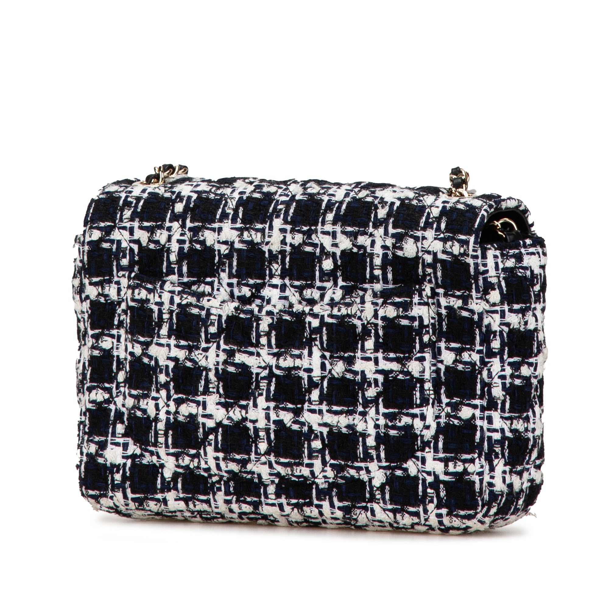 Chanel Mini Tweed Resin Heart Flap - image 2