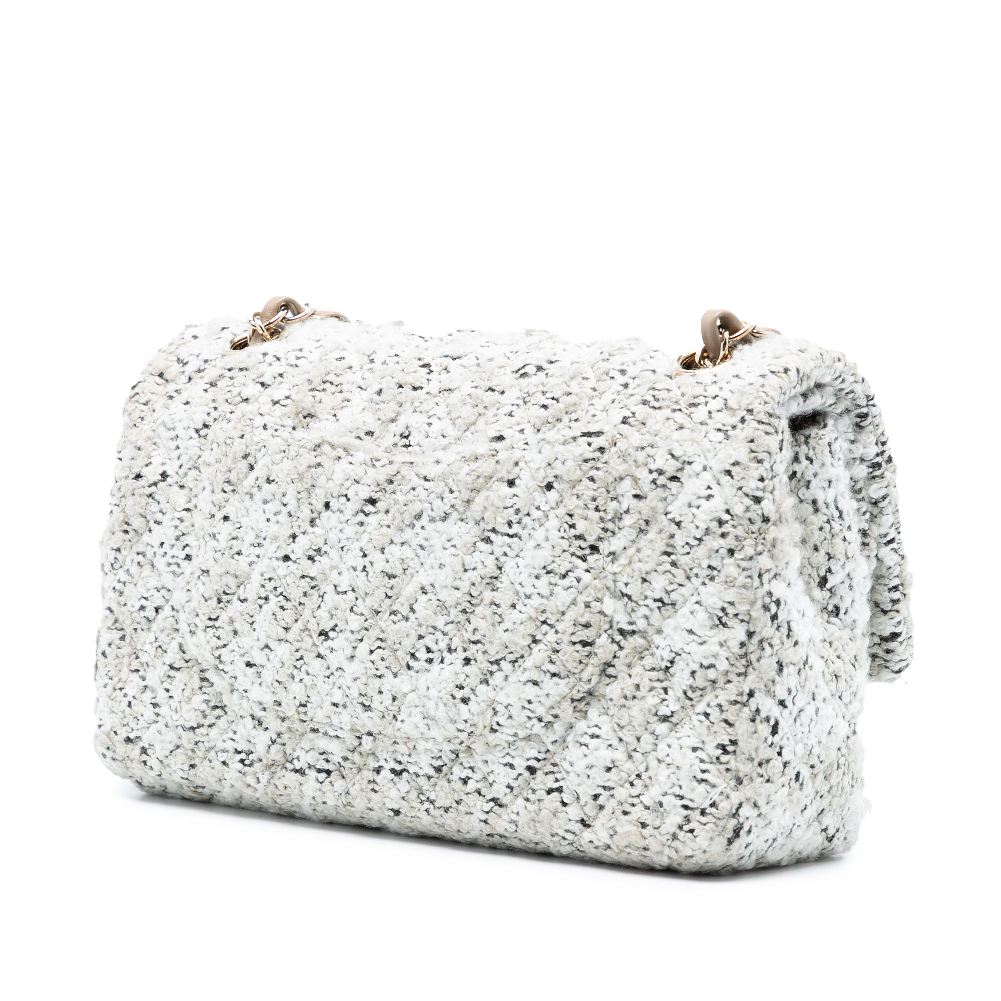 Chanel Medium Classic Tweed Double Flap - image 2
