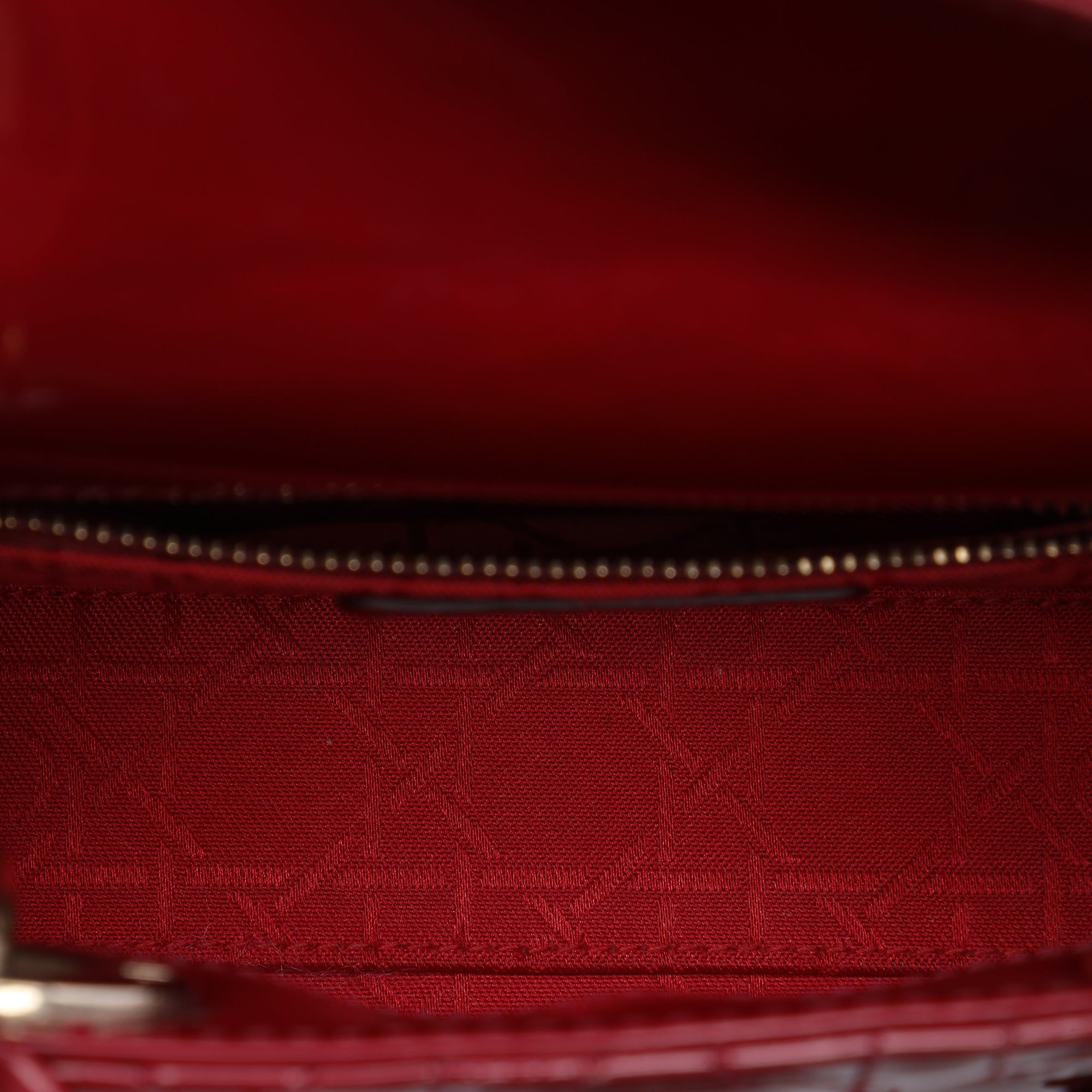 Dior Mini Patent Cannage Lady Dior - image 4