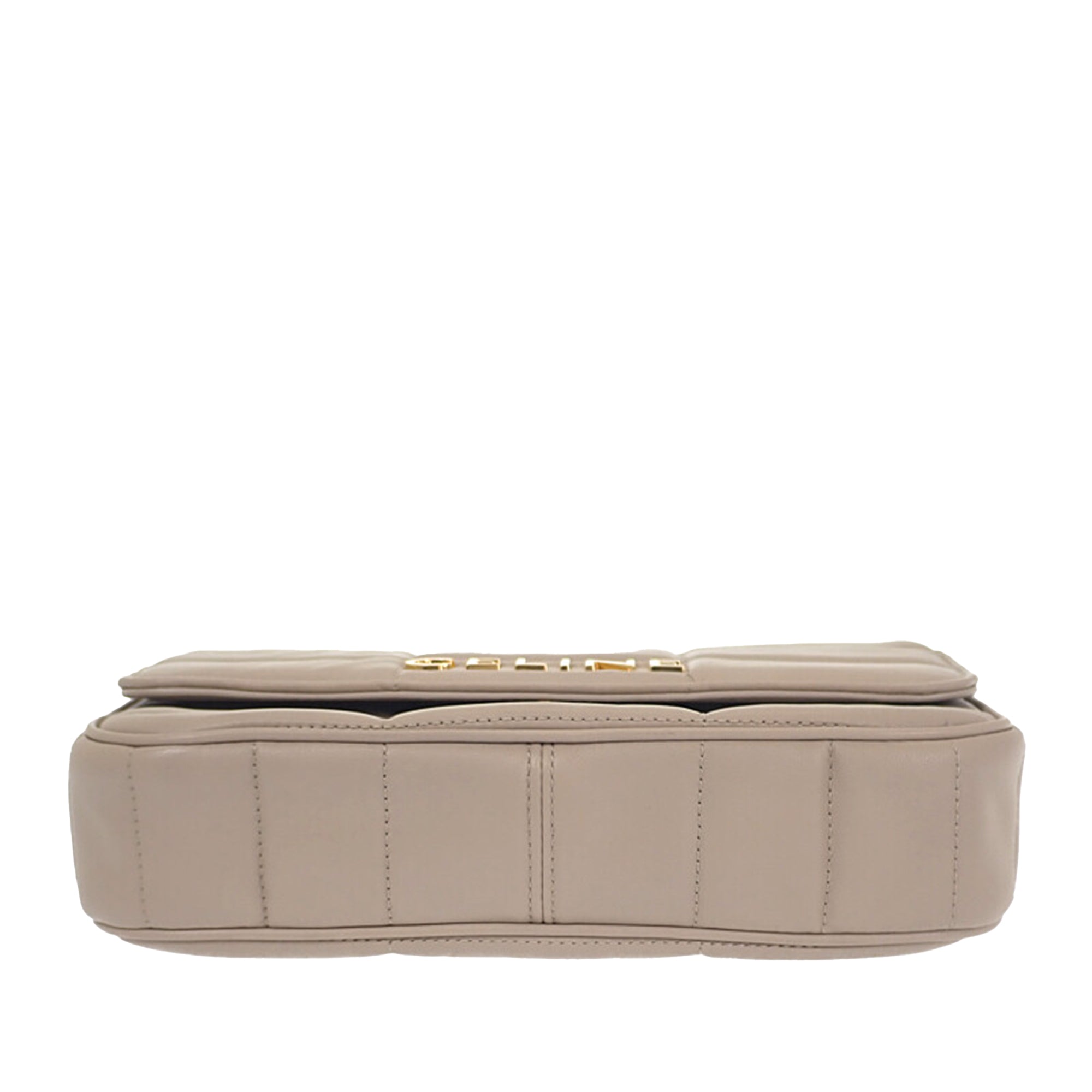 Celine Matelasse Goatskin Monochrome Chain Shoulder Bag - image 3