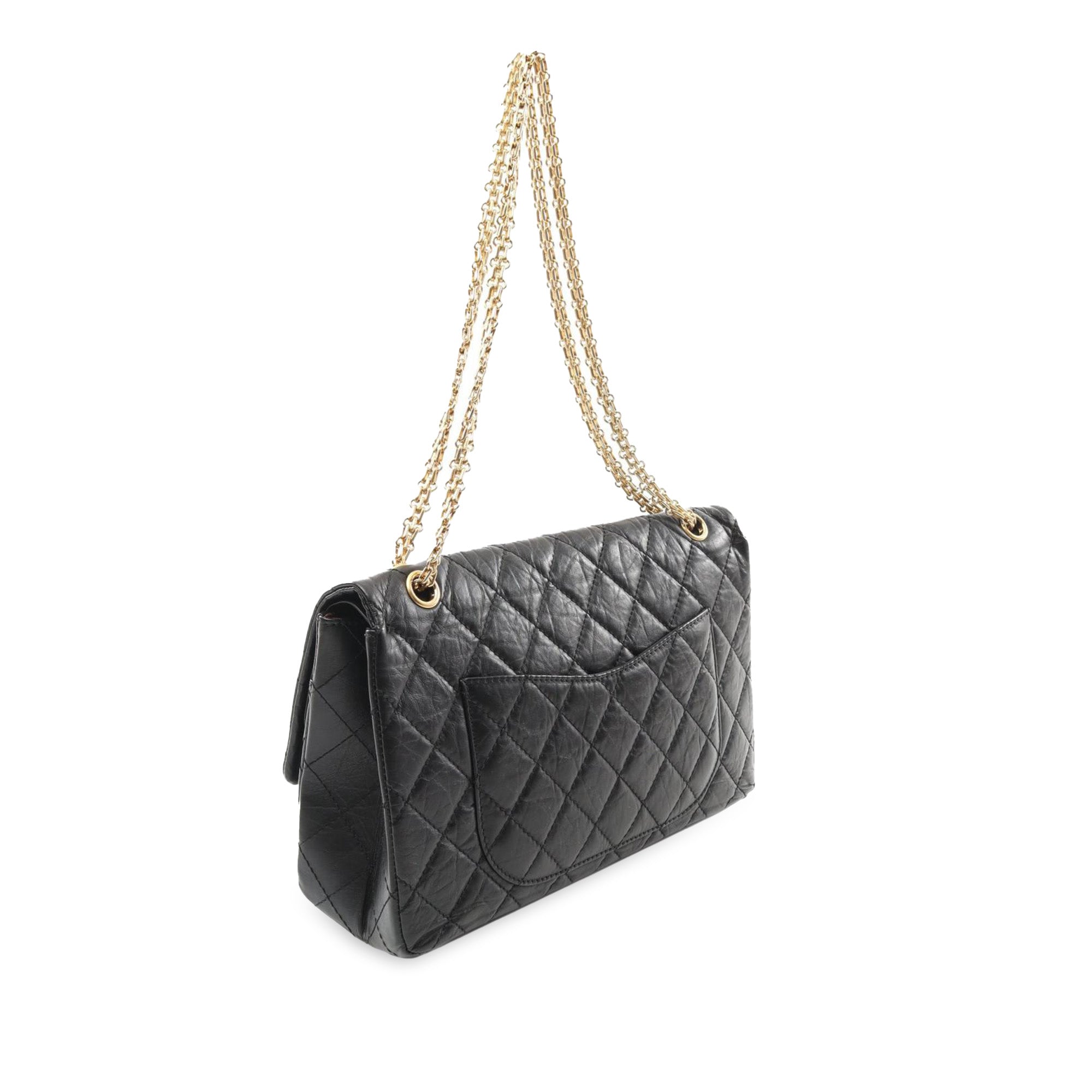 Chanel Quilted Aged Calfskin Reissue 2.55 Double Flap 226 - image 2