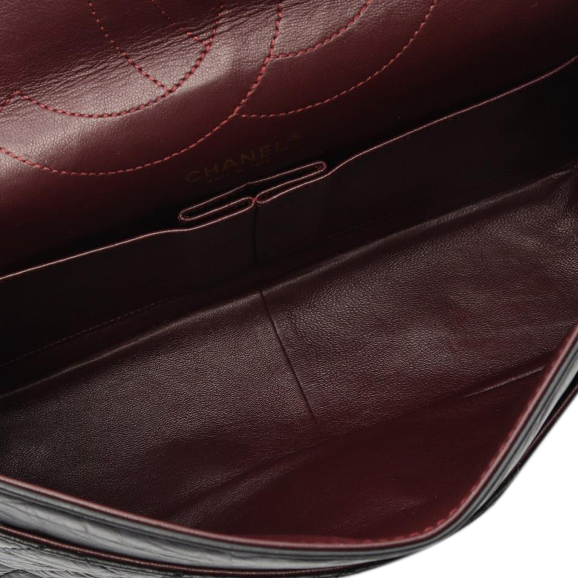 Chanel Quilted Aged Calfskin Reissue 2.55 Double Flap 226 - image 3