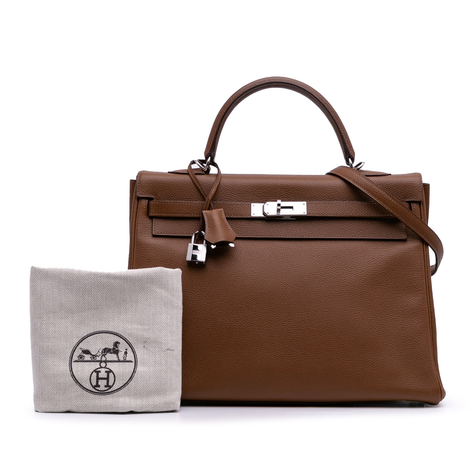 Hermès Togo Kelly II Retourne 35 - image 9