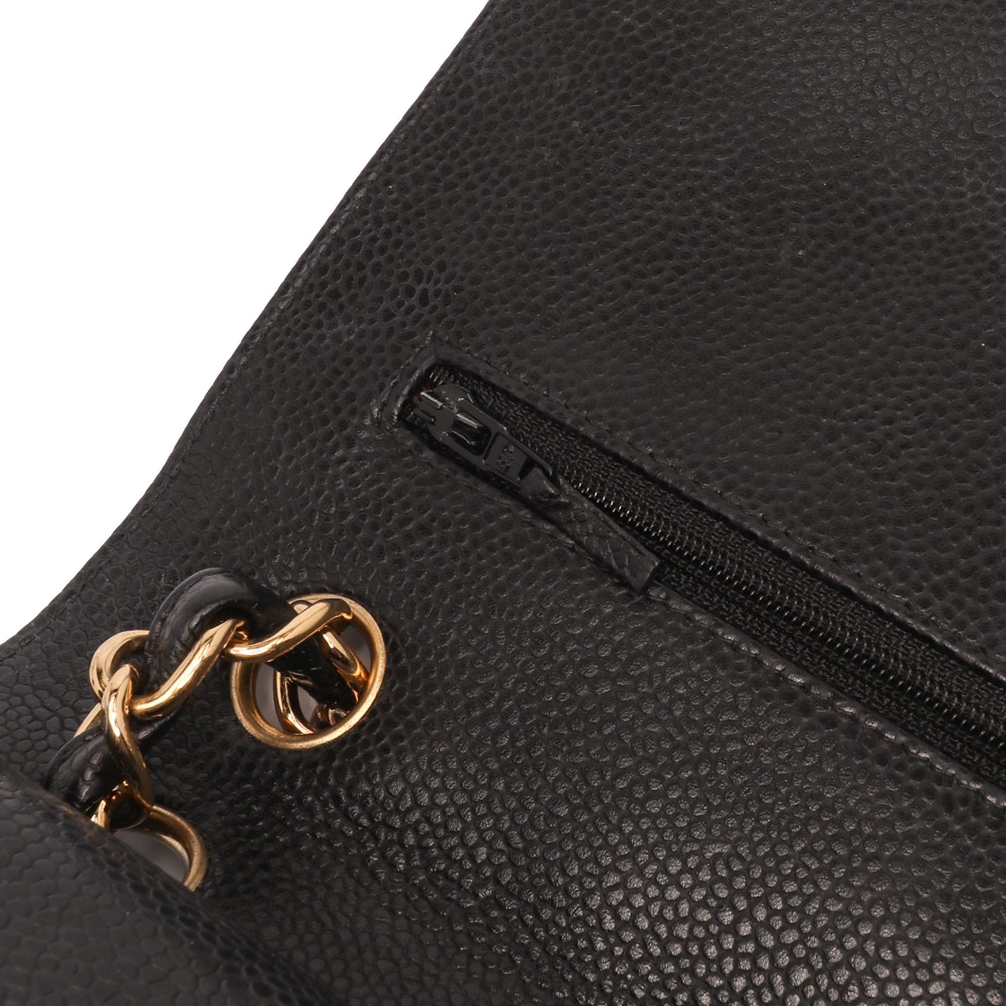 Chanel Jumbo Classic Caviar Double Flap - image 8