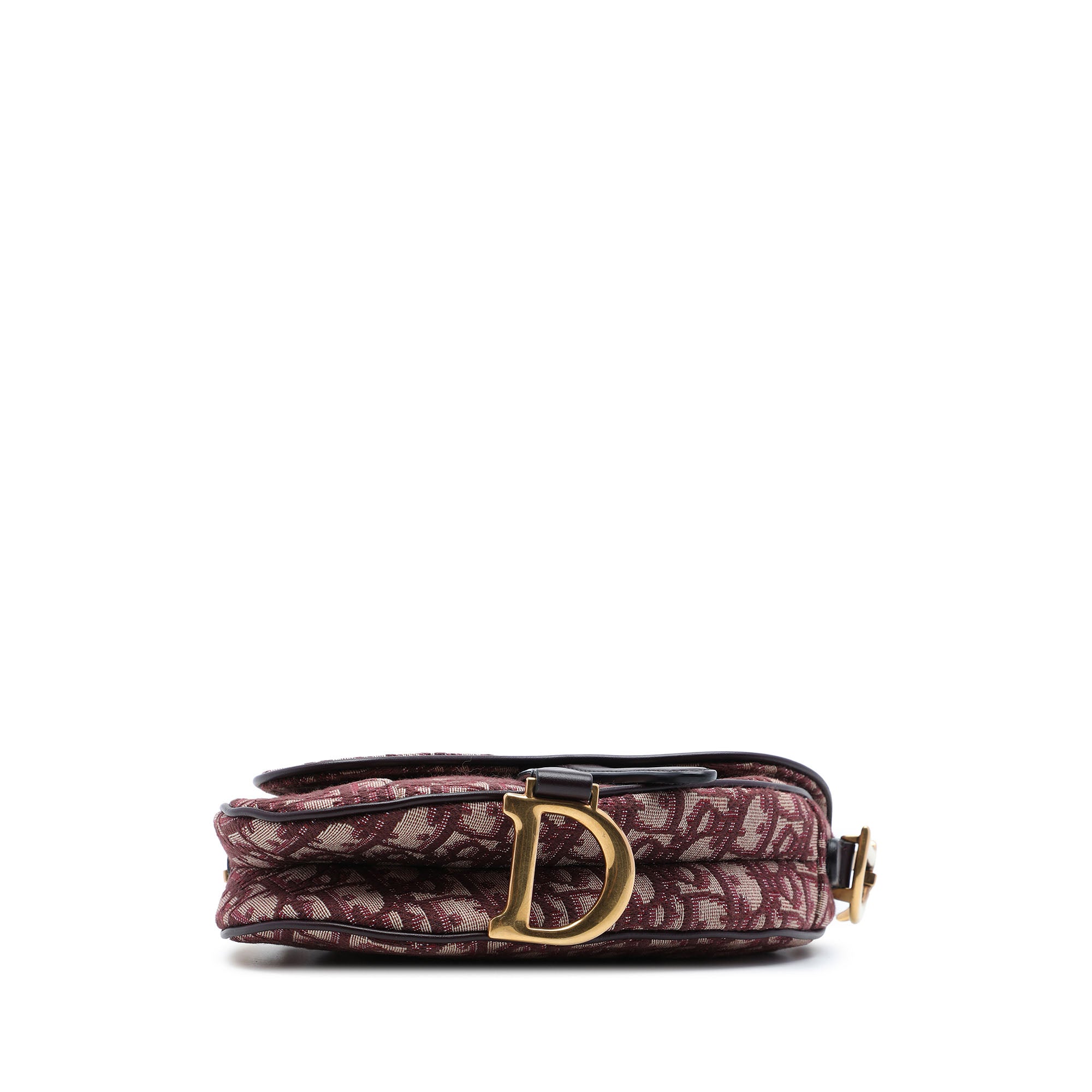 Dior Mini Oblique Canvas Saddle Bag - image 3