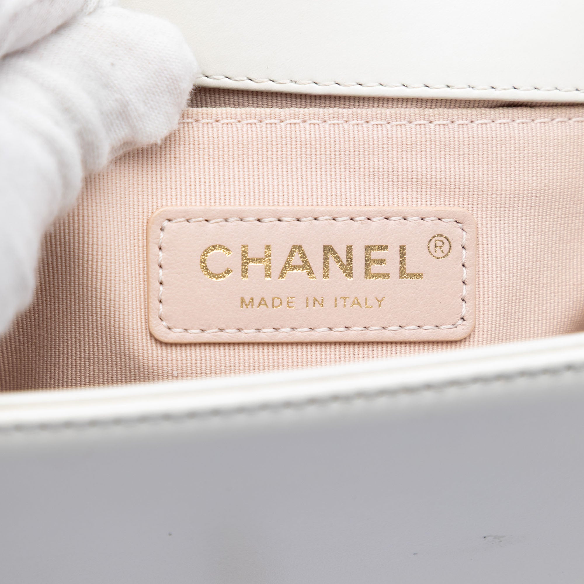 Chanel Square Calfskin Boy Reverso Flap - image 5