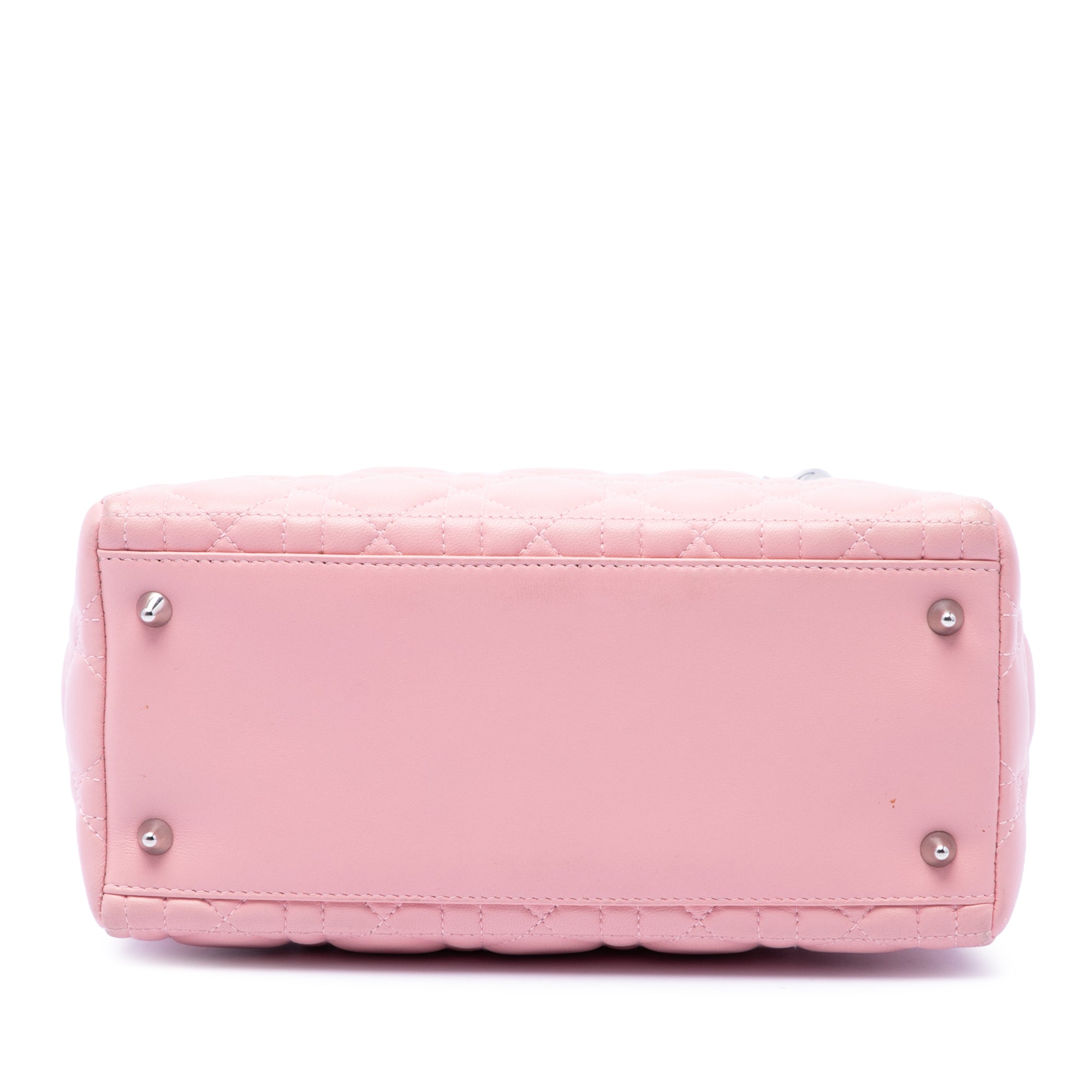 Dior Medium Lambskin Cannage Lady Dior - image 3