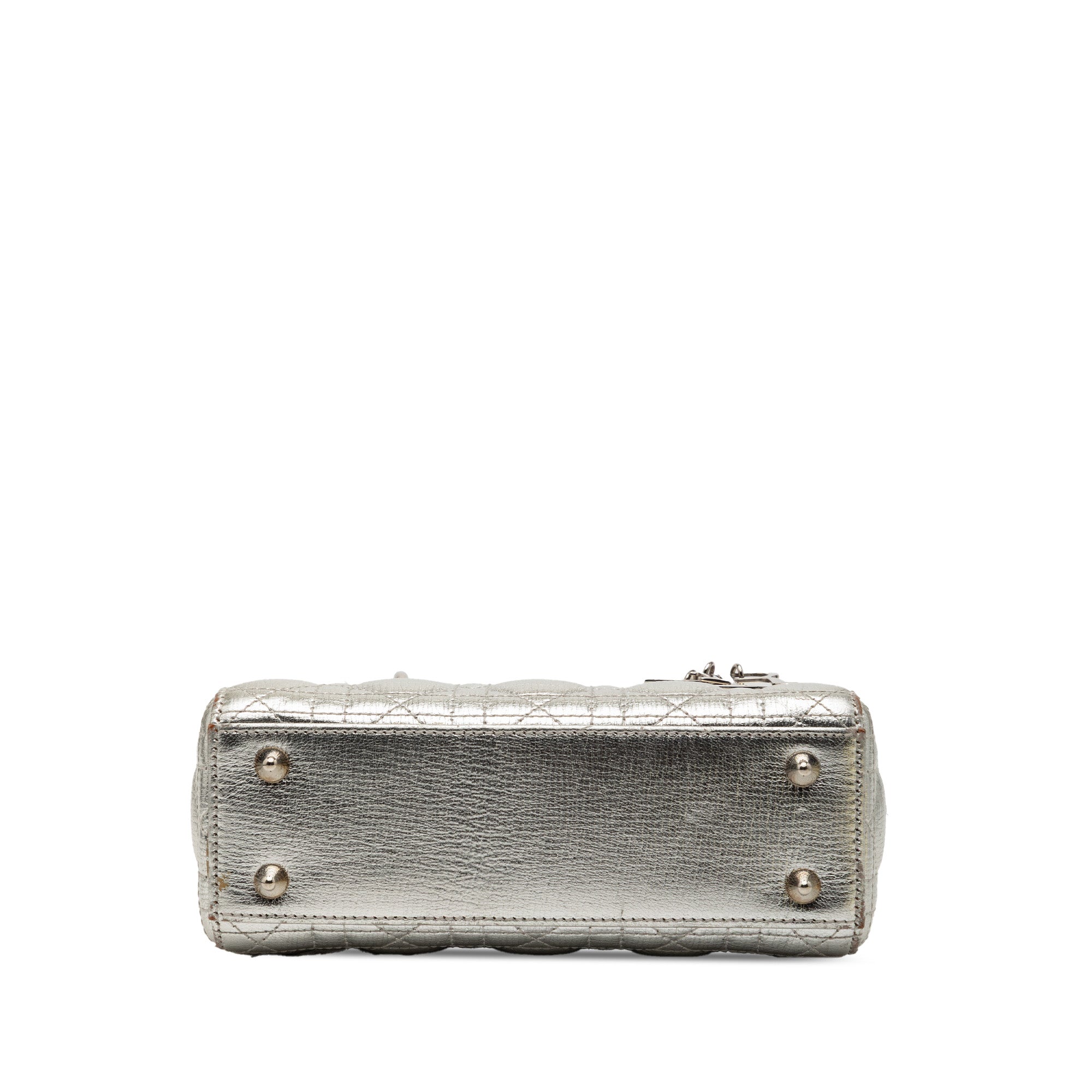 Dior Small Metallic Grained Calfskin Cannage My ABCDior Lady Dior - image 3
